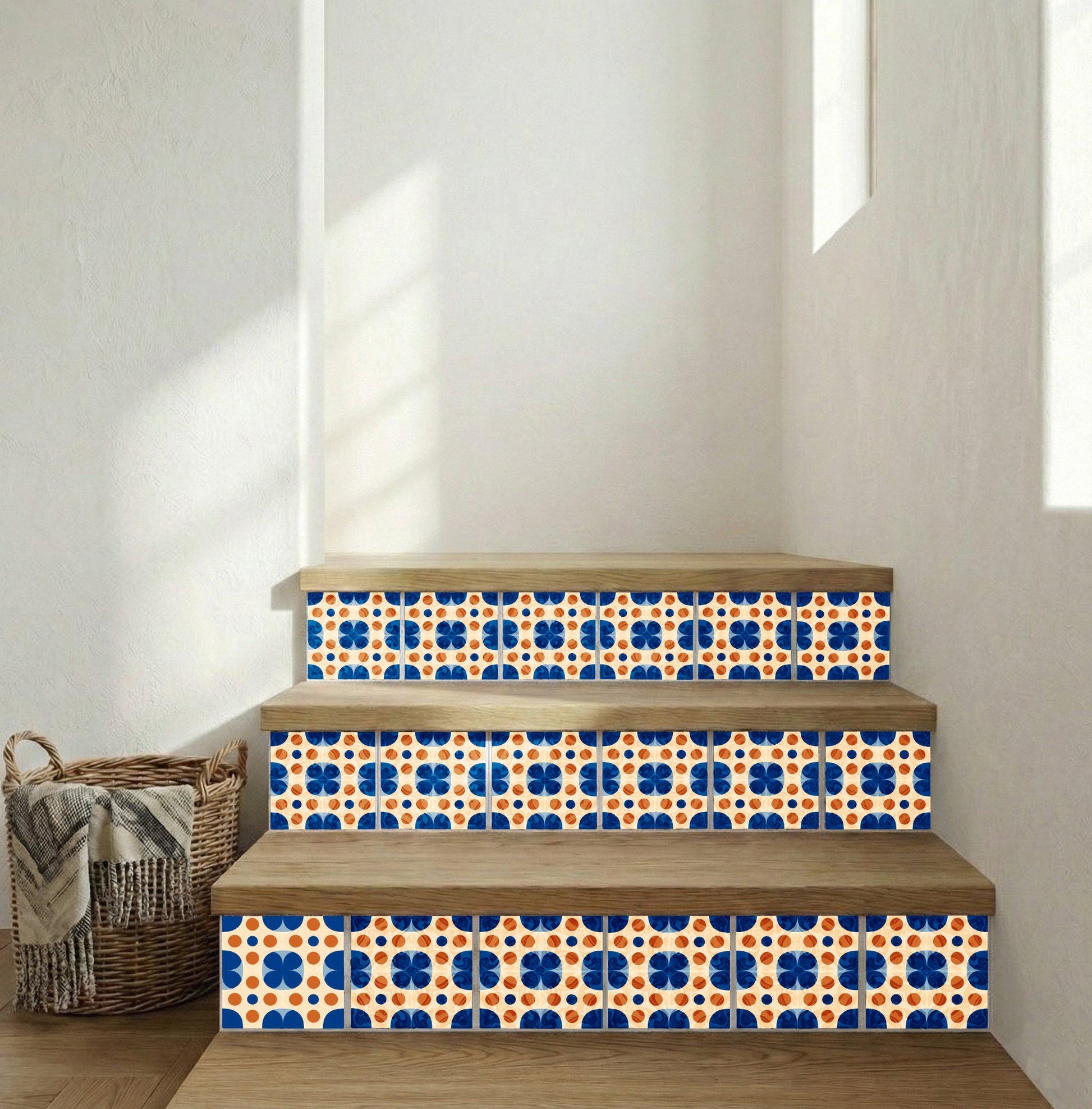 Chicago Modernist · Ceramic Wall Tile — Modern Geometric Design