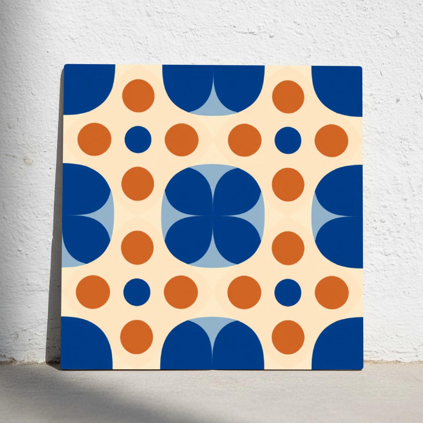 Chicago Modernist · Ceramic Wall Tile — Modern Geometric Design