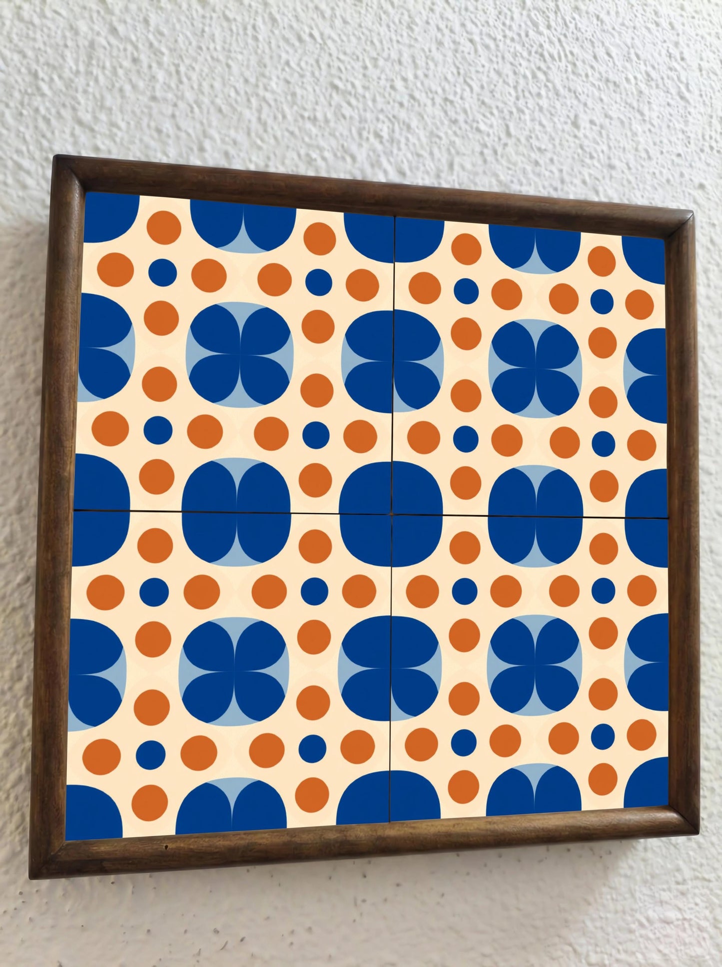 Chicago Modernist · Ceramic Wall Tile — Modern Geometric Design