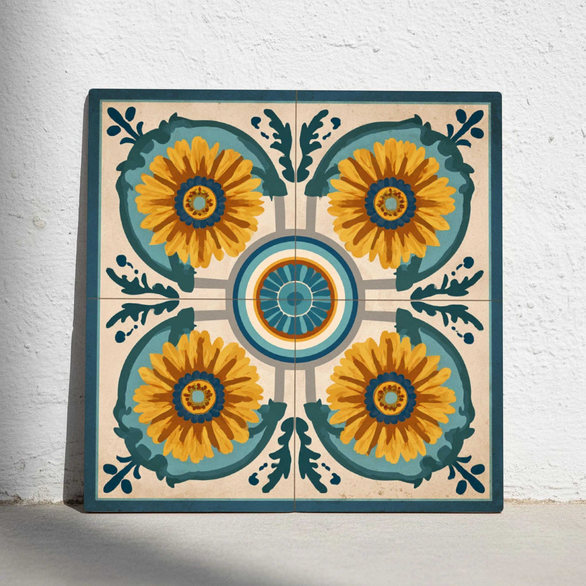 Genova Italian · Ceramic Wall Tile — Precision-Line Geometry
