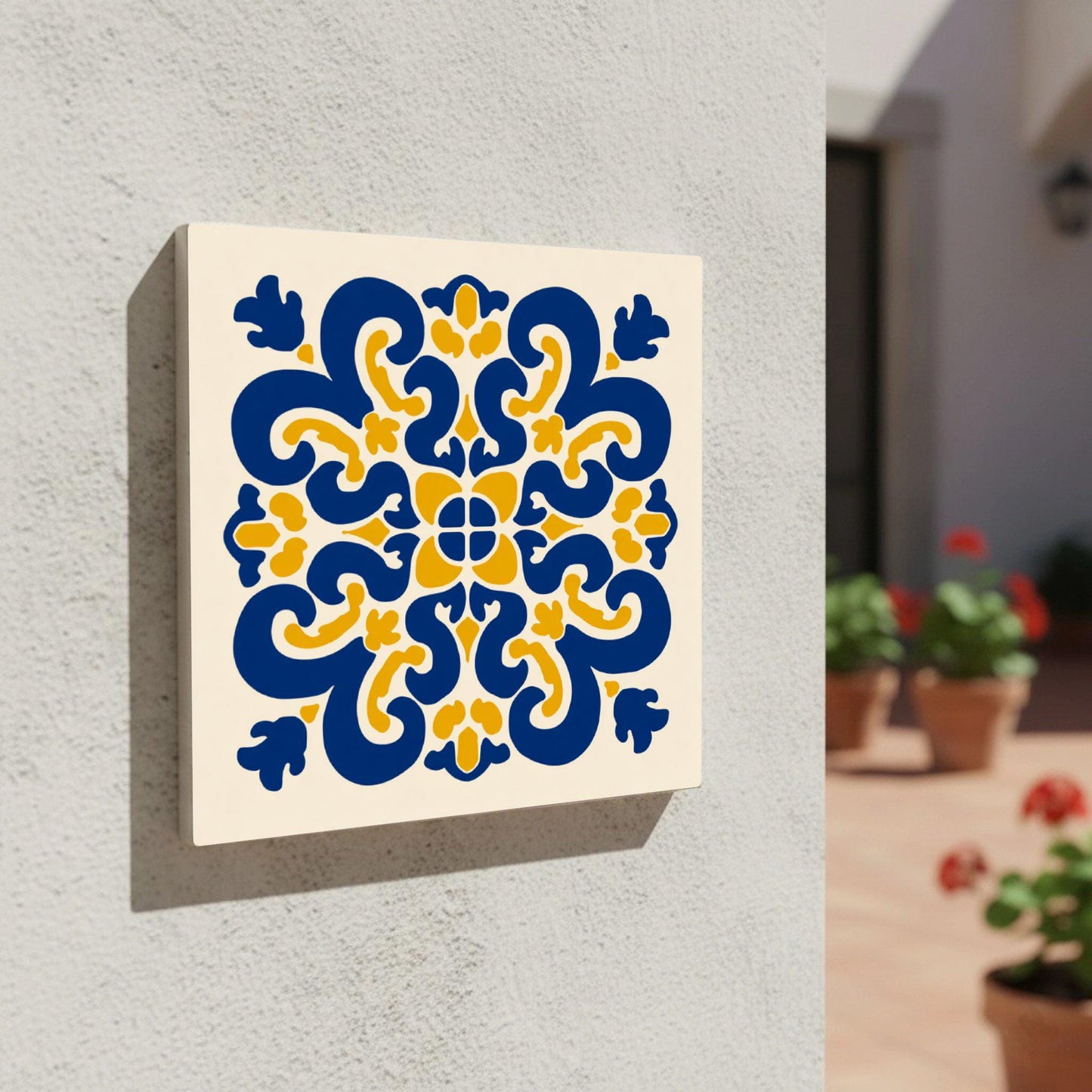 Ceramic Tile Krakow of Traditional Heritage — City Souvenir in Ceramic