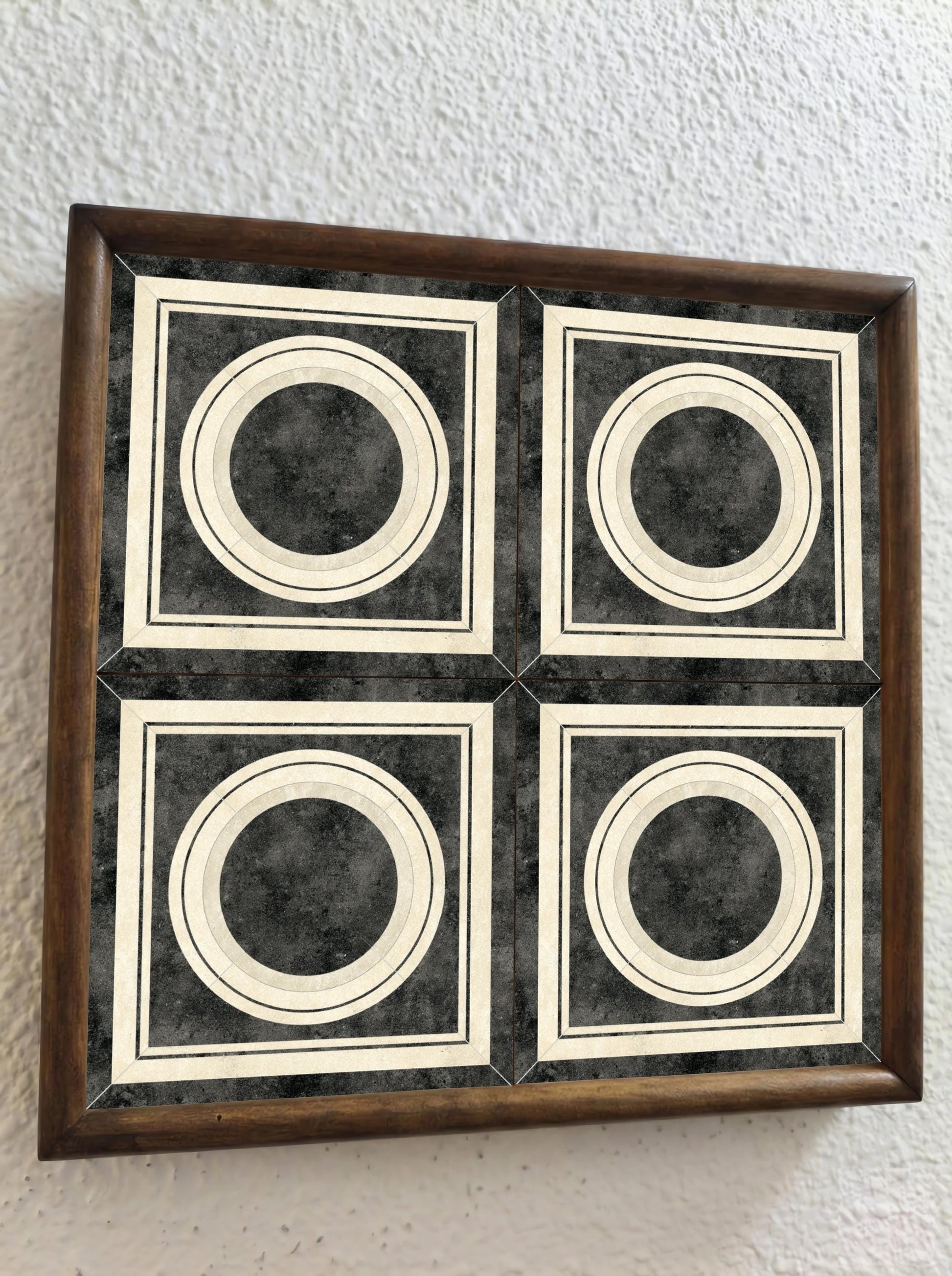 De lujo Monochrome — Contemporary Geometric Décor Decorative Tile