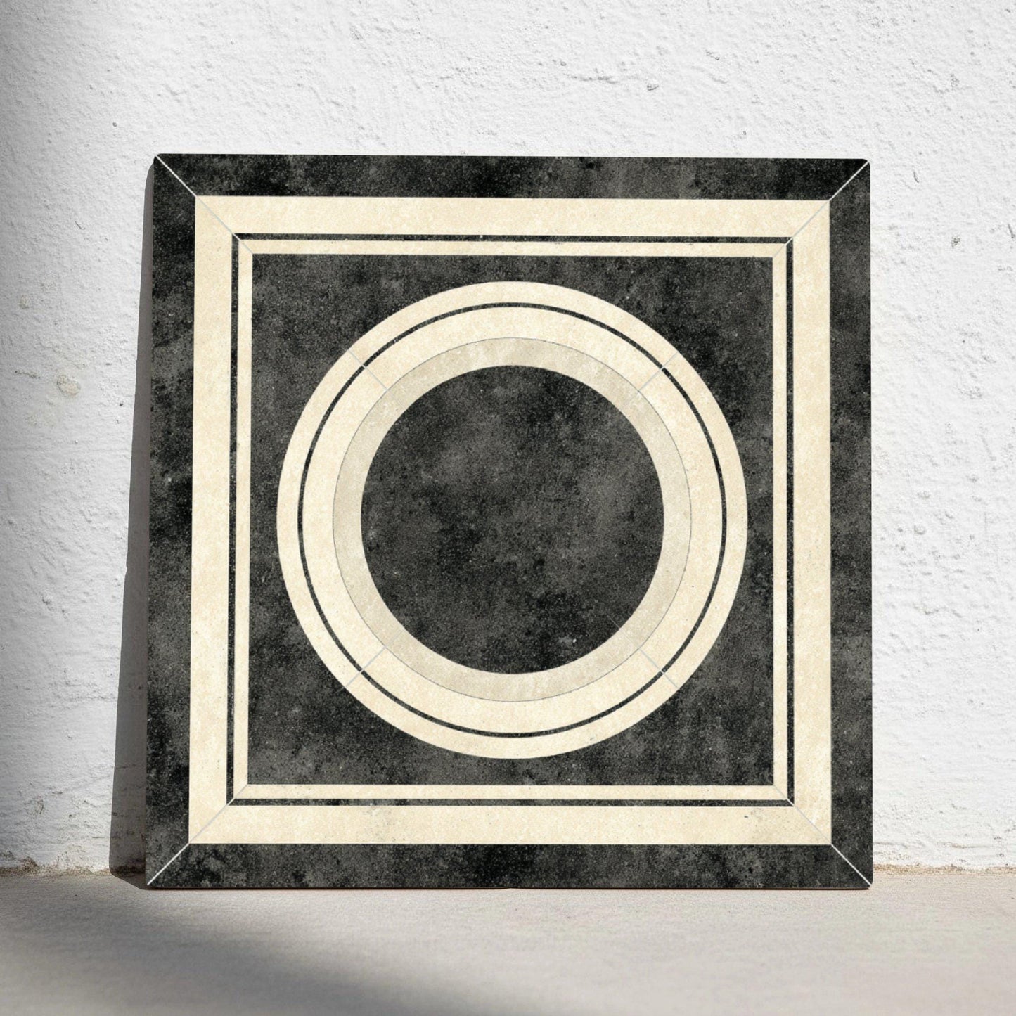 De lujo Monochrome — Contemporary Geometric Décor Decorative Tile