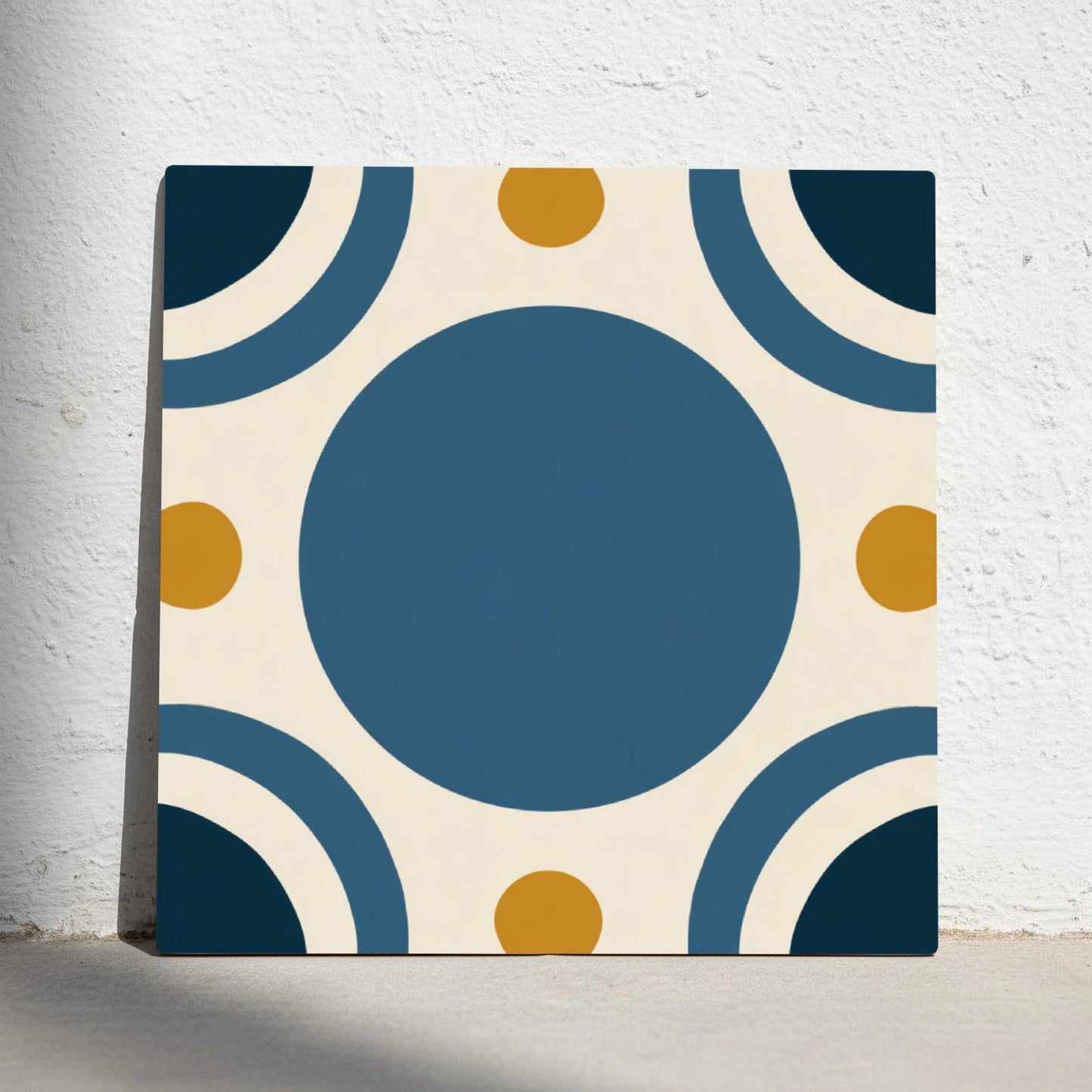 Solar Transit Observatory — Contemporary Geometric Décor Decorative Tile