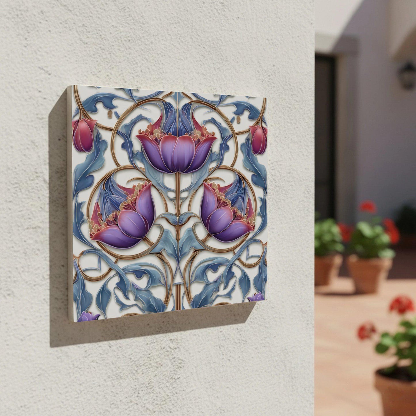 Azulejo Secession floral