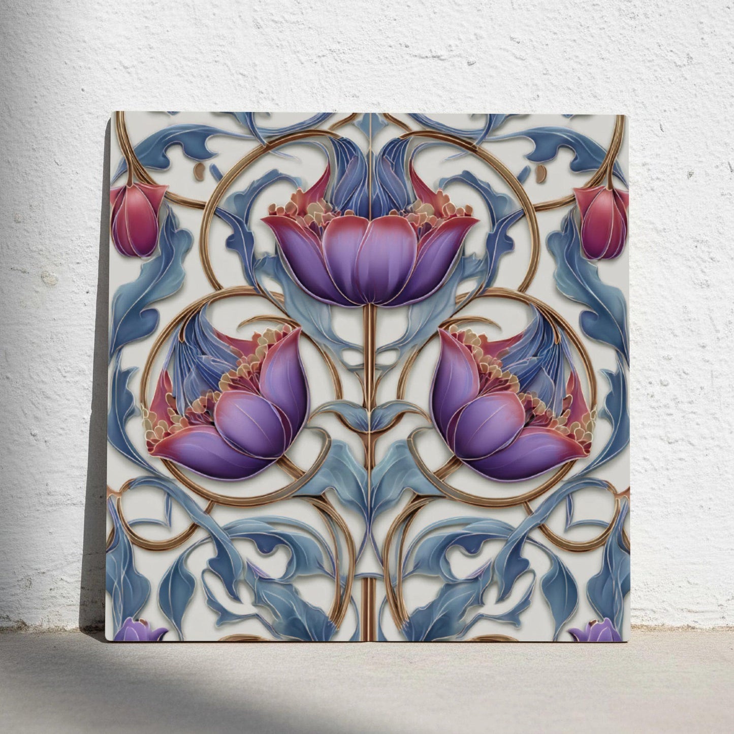Azulejo Secession floral