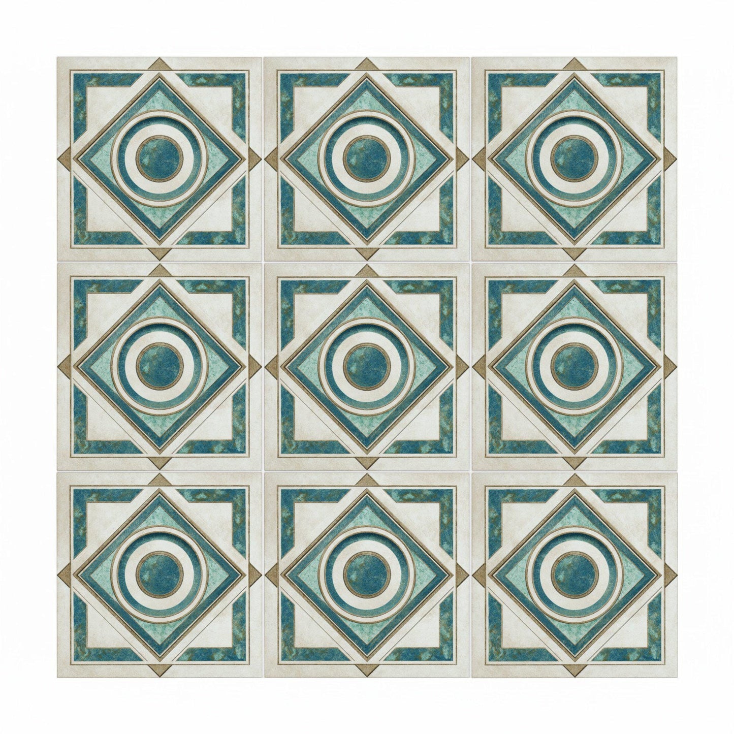 Azulejo Agra geometría