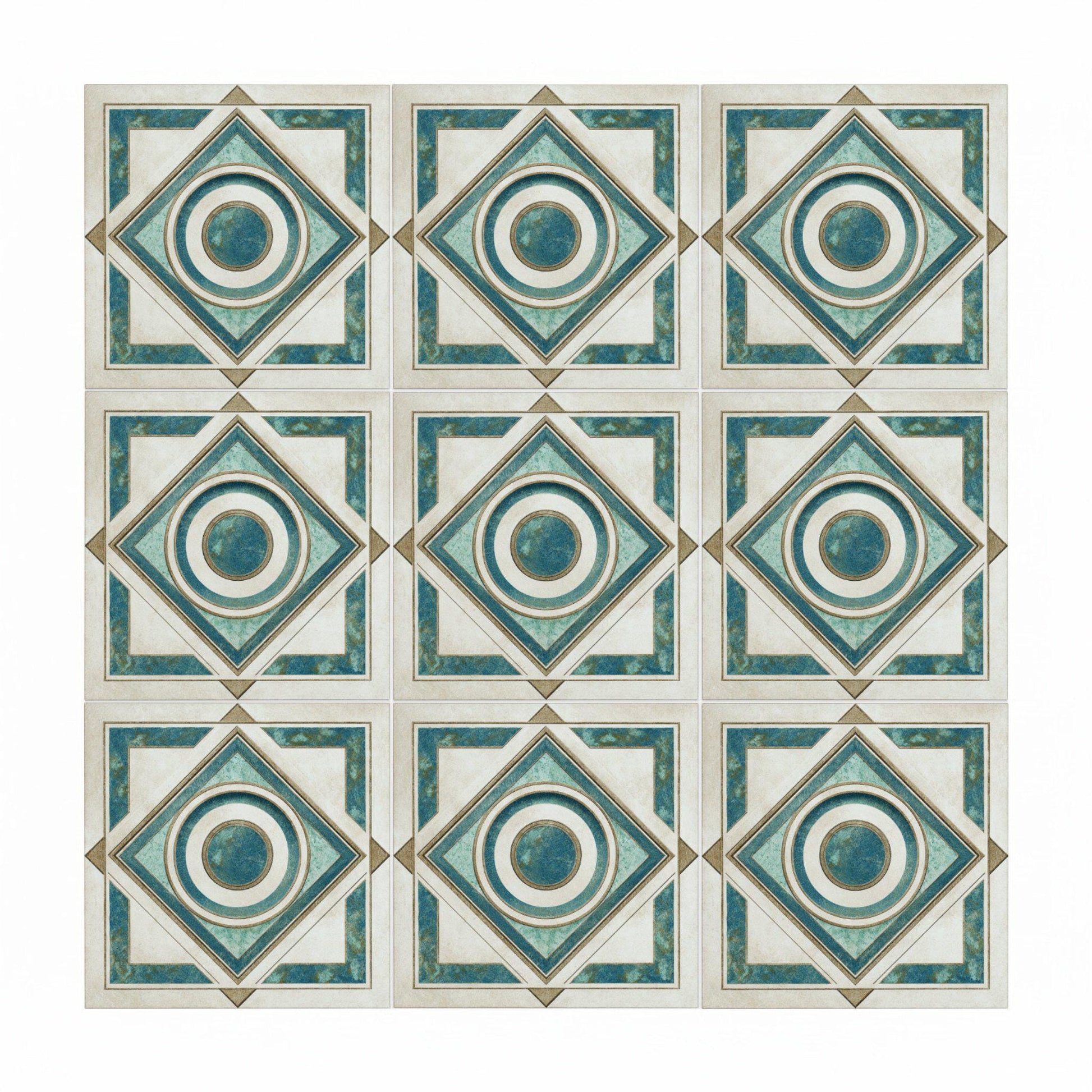 Azulejo Agra geometría