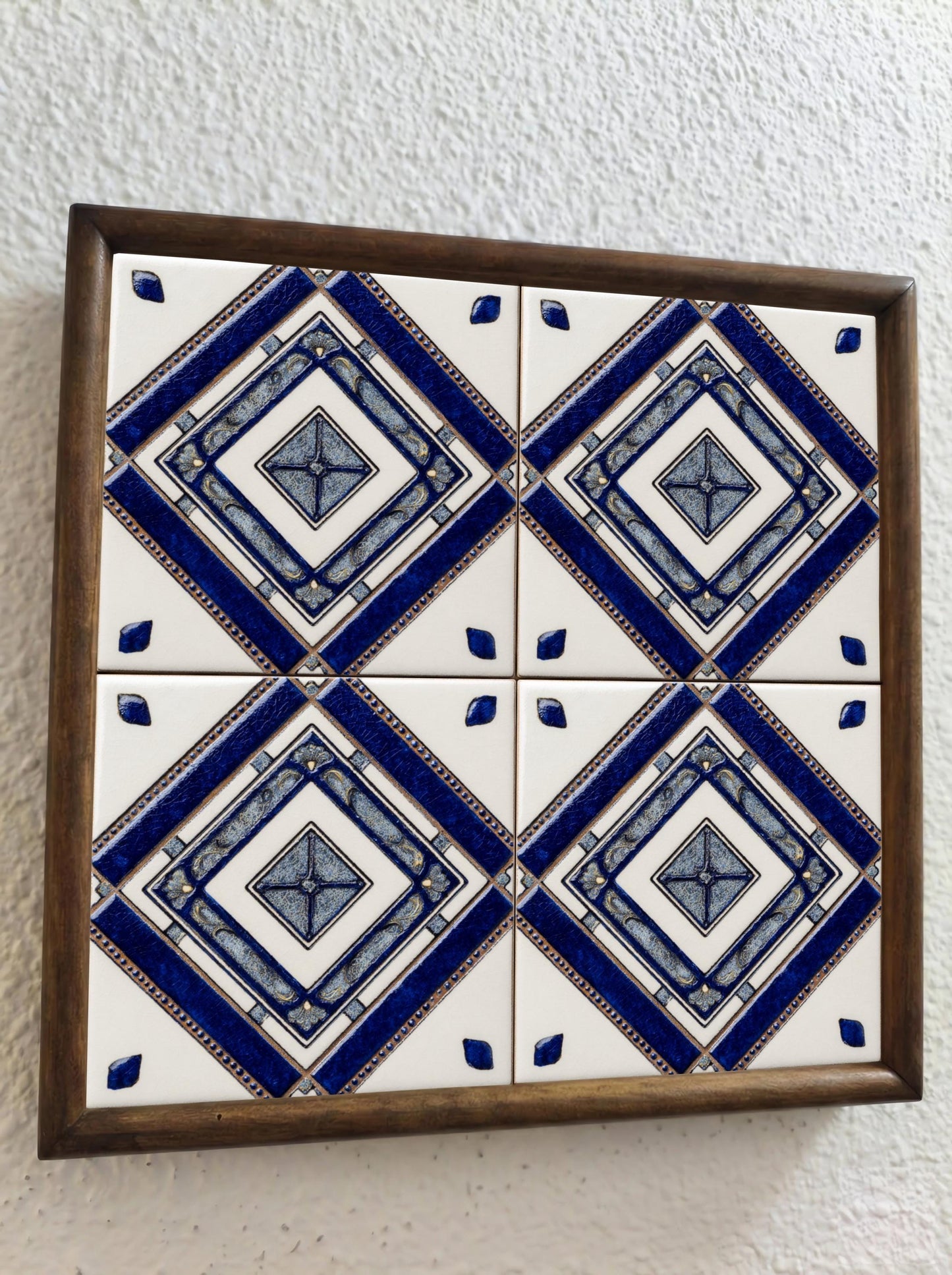 Cobalto Style Monastic Geometry — Precision-Line Geometry Ceramic Tile