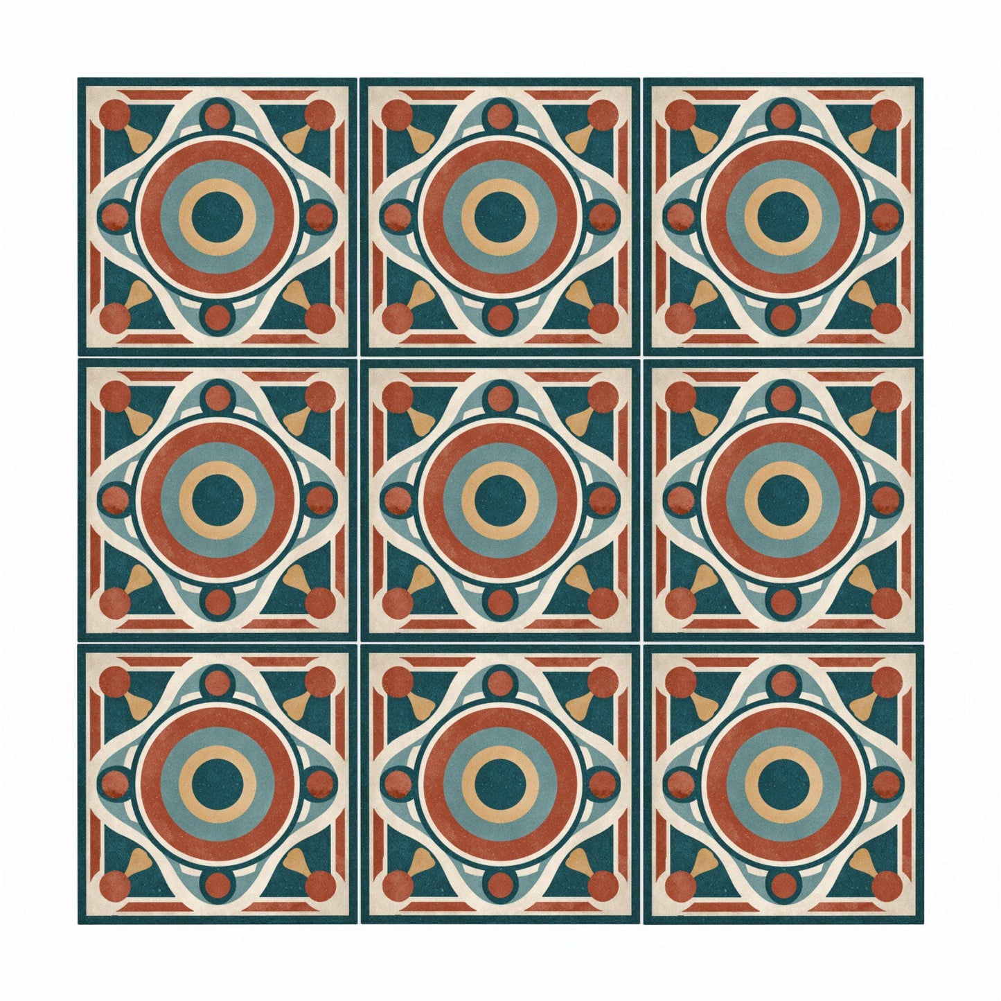 Azulejo Retro Civic Modernism