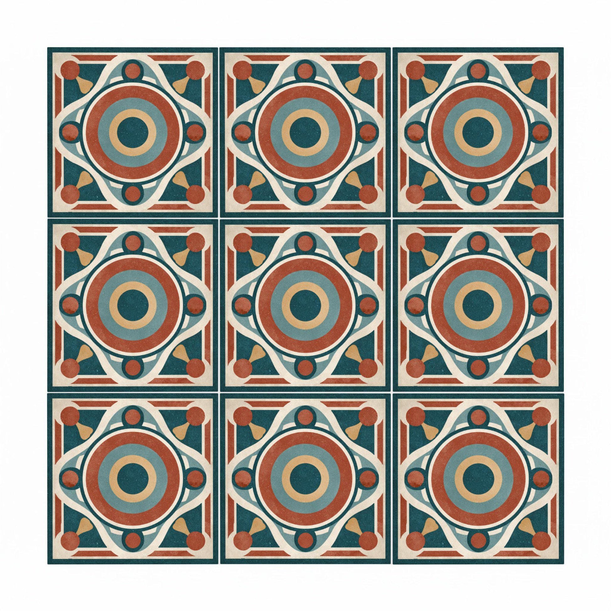 Azulejo Retro Civic Modernism