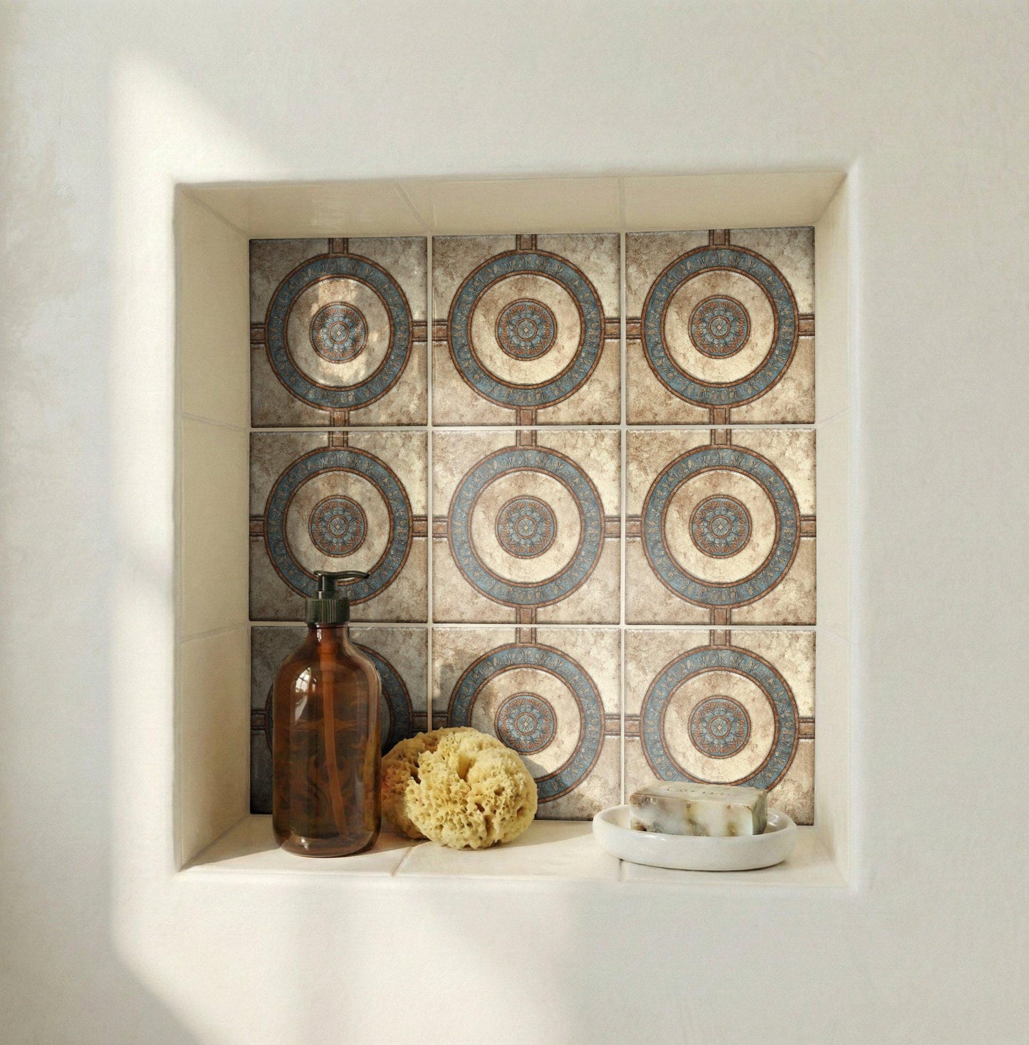 Azulejo Antique Cloister medallón
