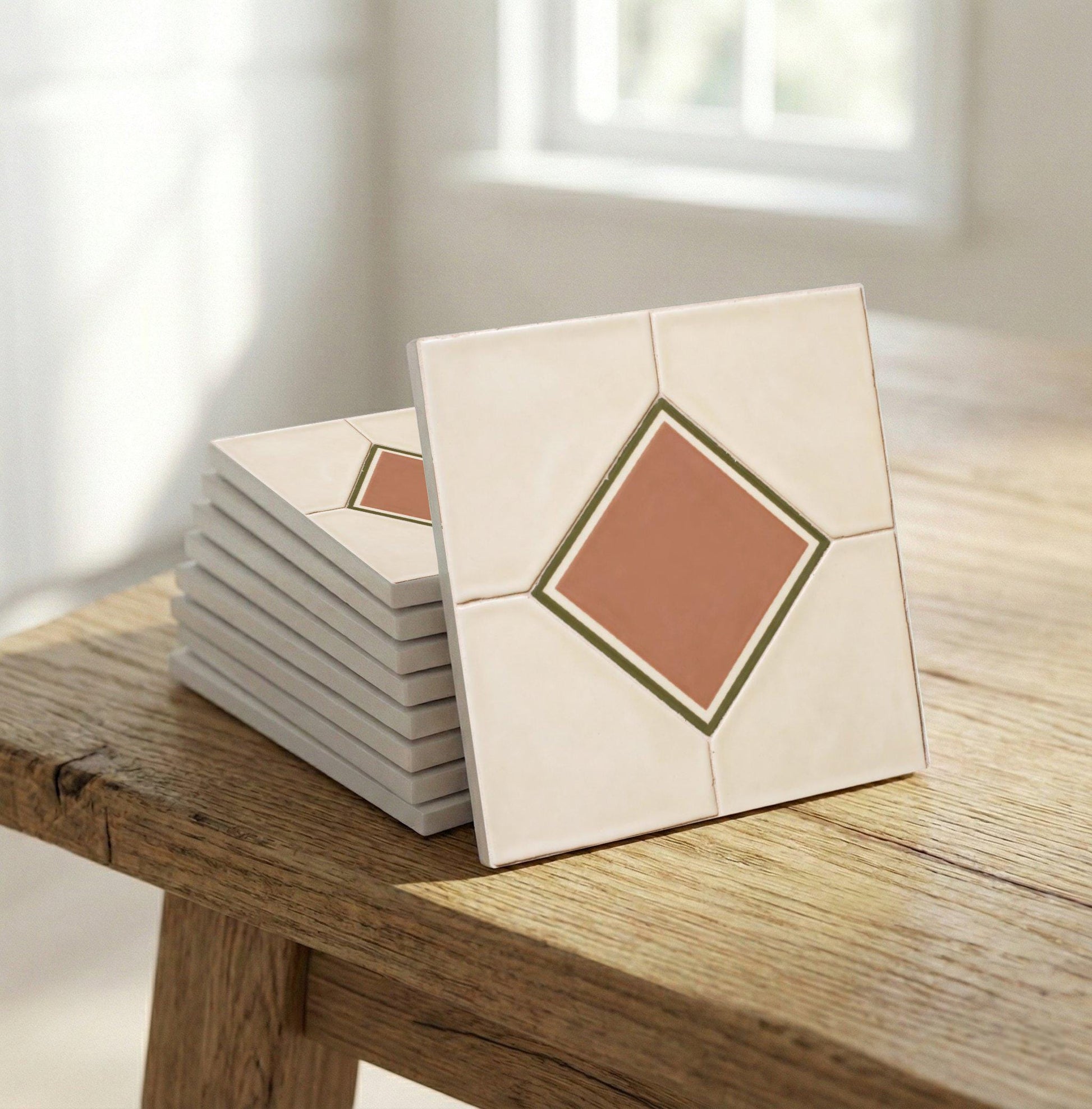Azulejo-Fliese Sahara — Modernes geometrisches Design
