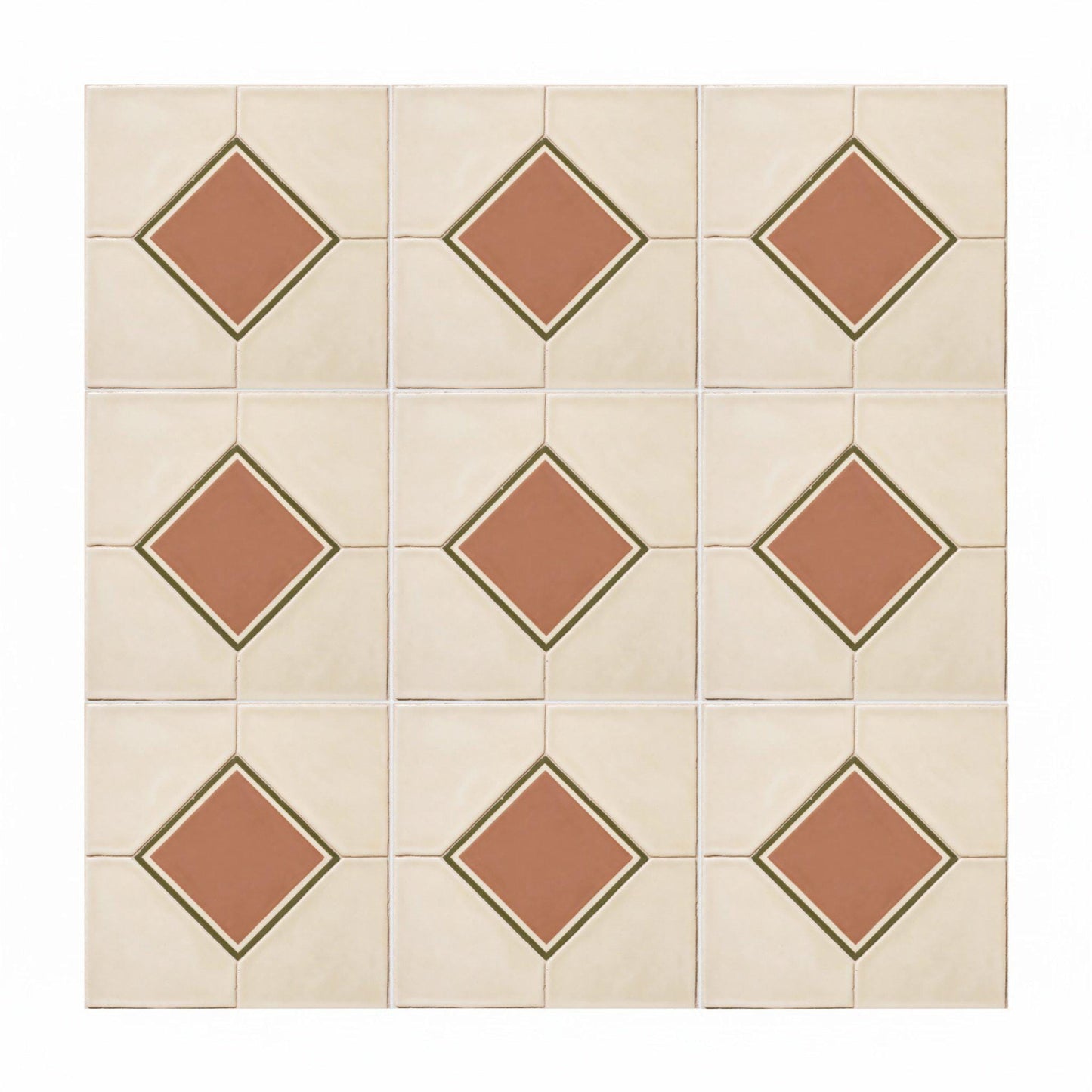 Azulejo-Fliese Sahara — Modernes geometrisches Design
