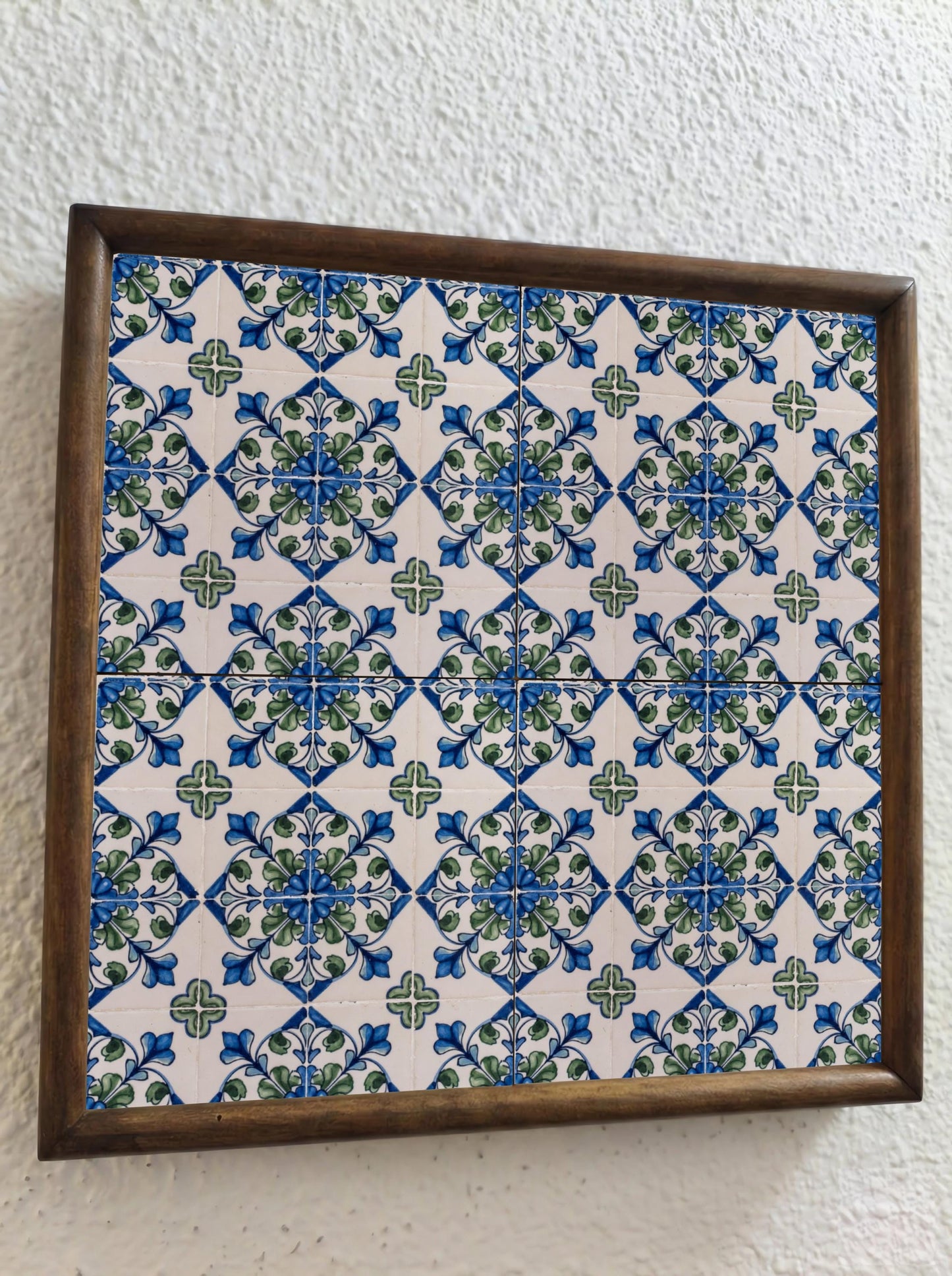 Botanical Mediterranean — Nature Motif Décor Ceramic Tile