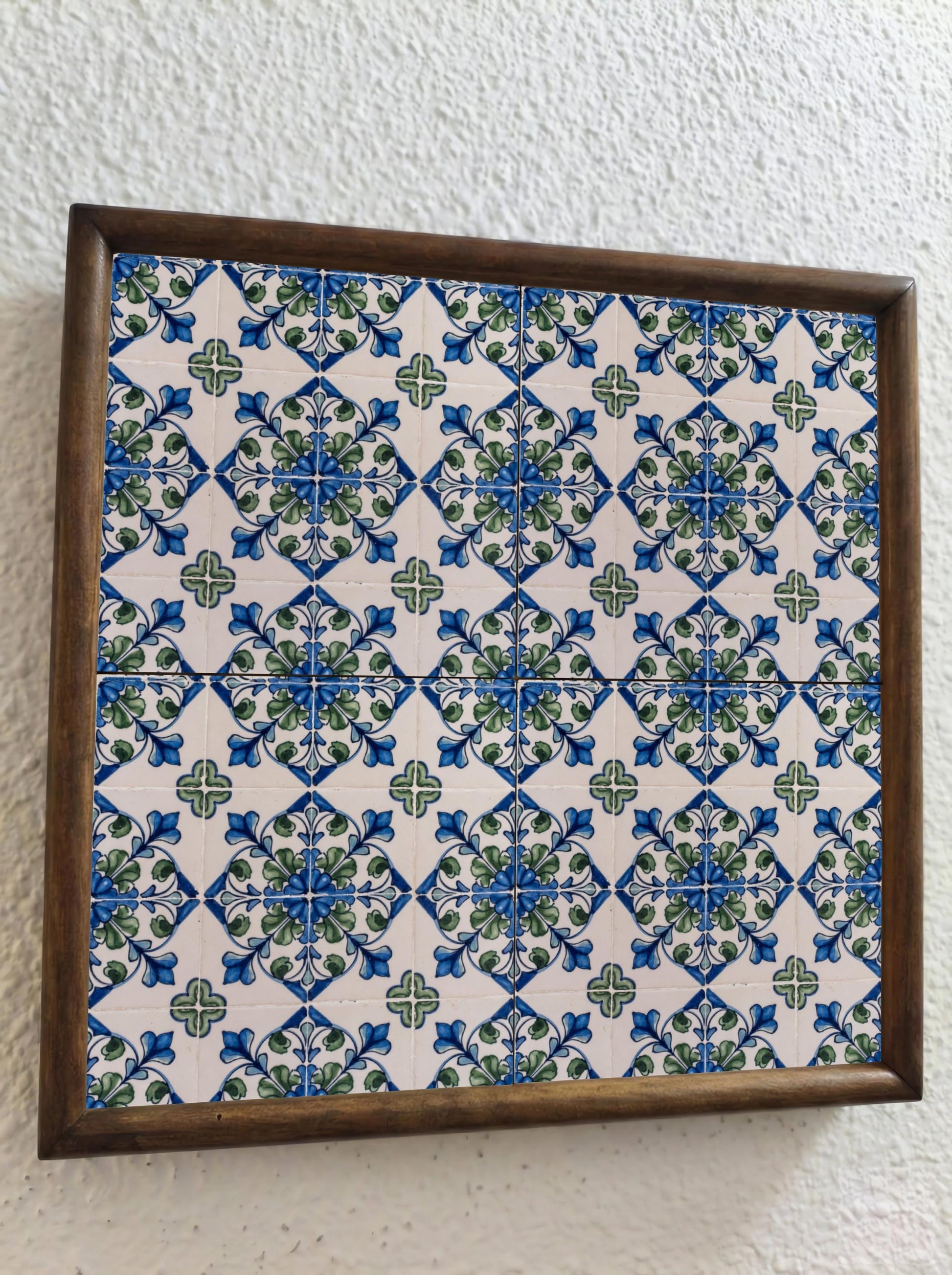 Botanical Mediterranean — Nature Motif Décor Ceramic Tile