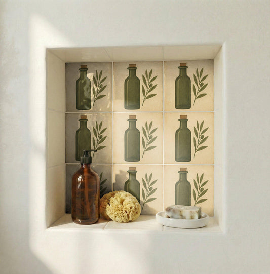Azulejo Tuscan olivo Oil