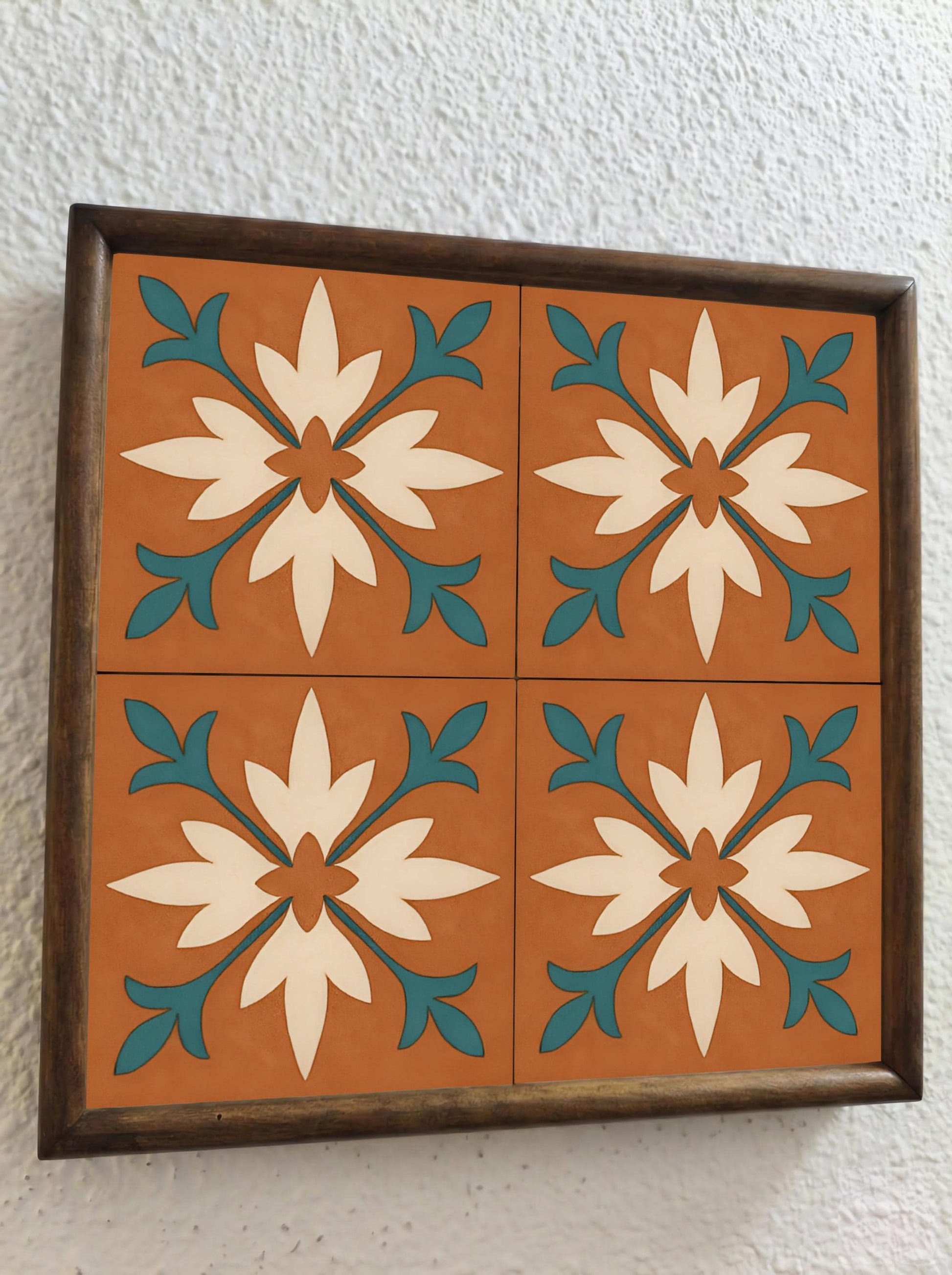 Siena Terracotta — Nature Motif Décor Decorative Tile