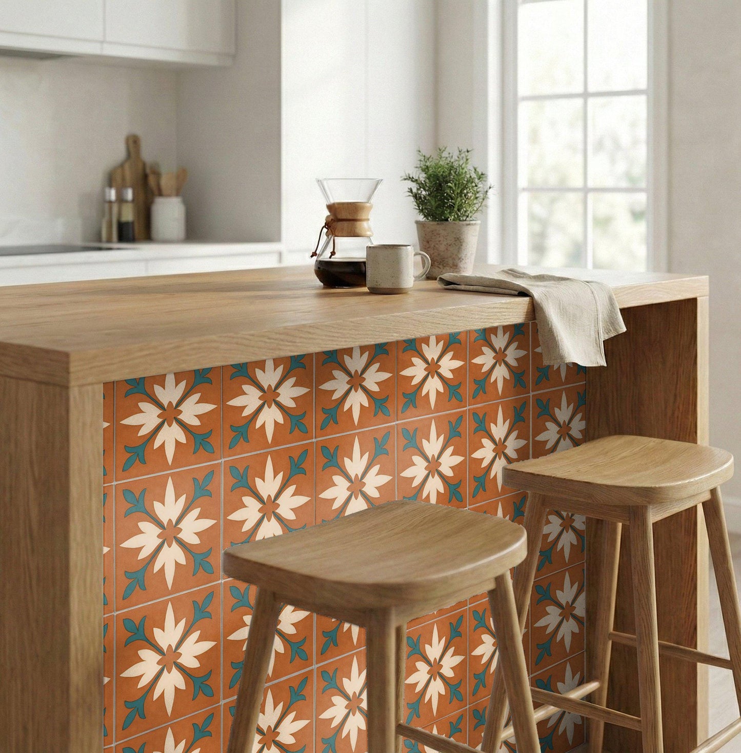 Siena Terracotta — Nature Motif Décor Decorative Tile