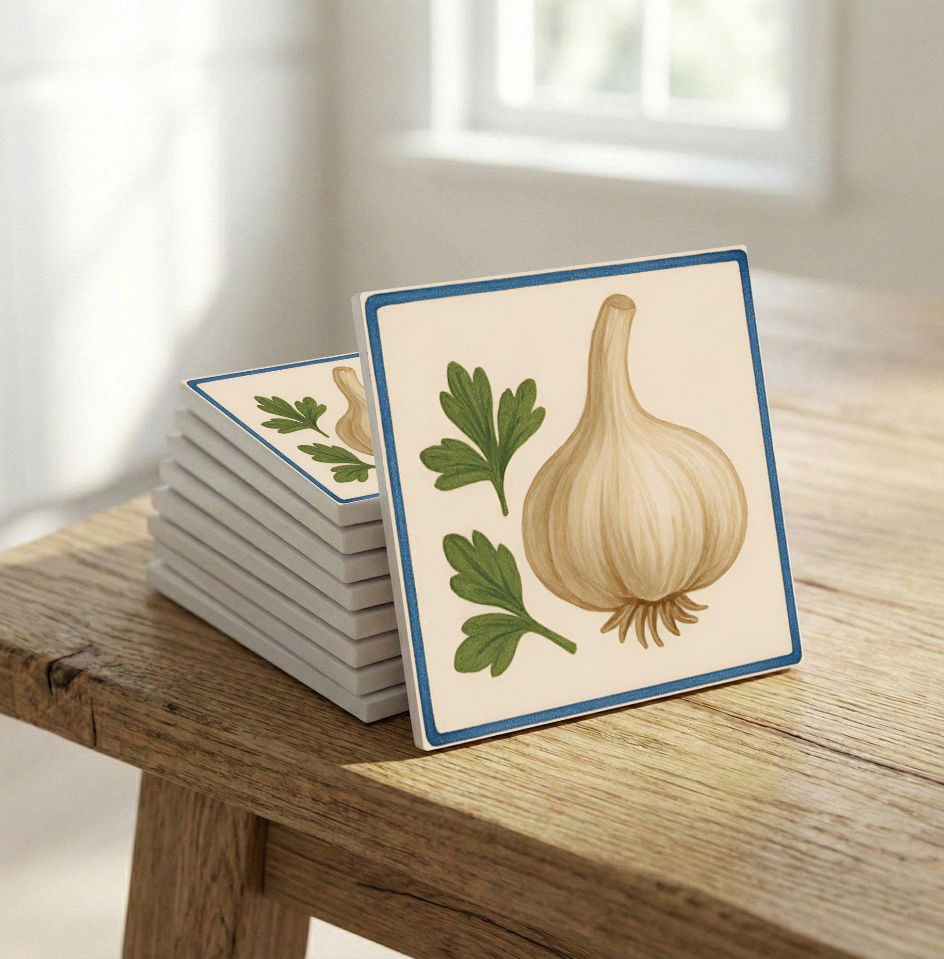Fliese Knoblauch Mediterran · Südländischer Charme