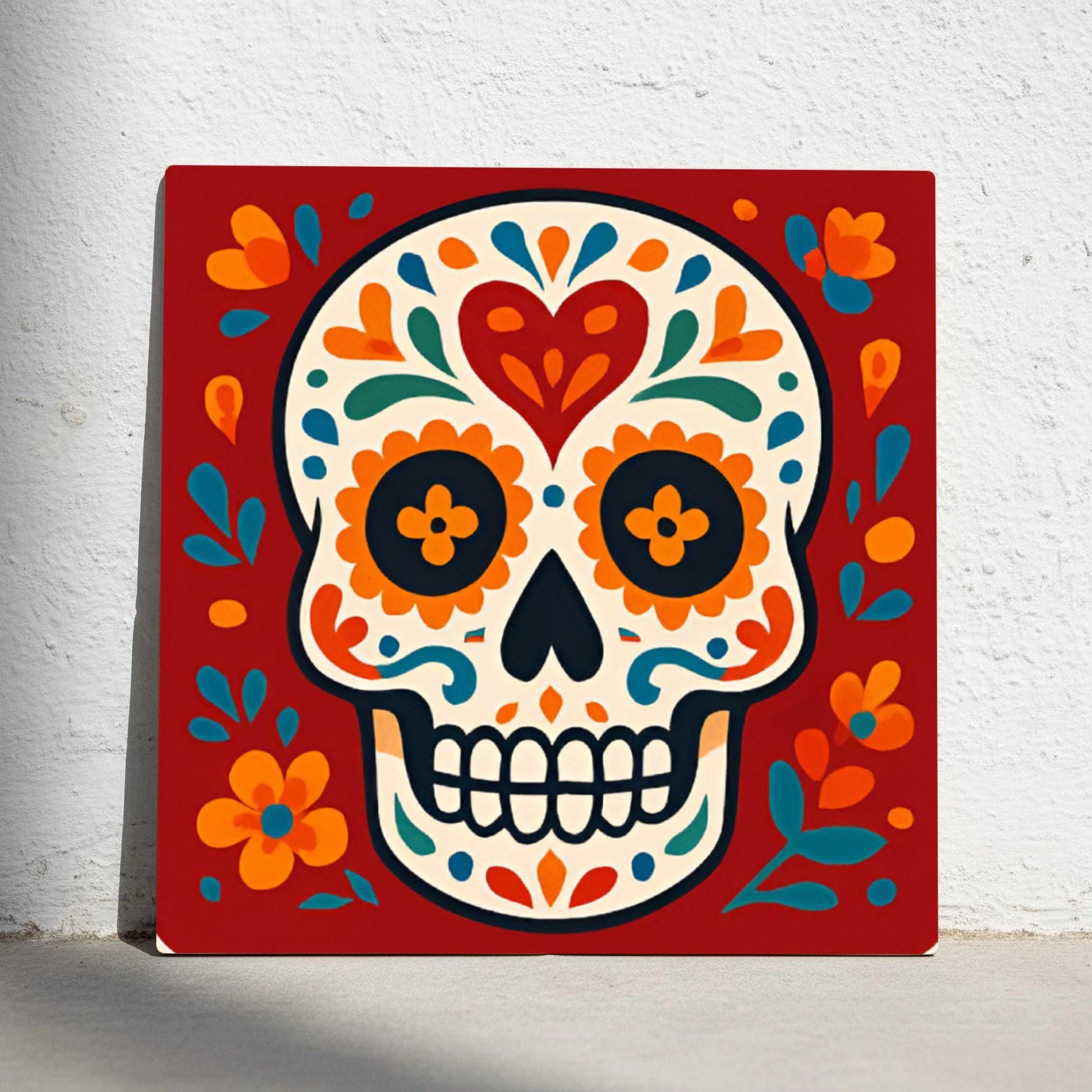 Azulejo Sugar Skull