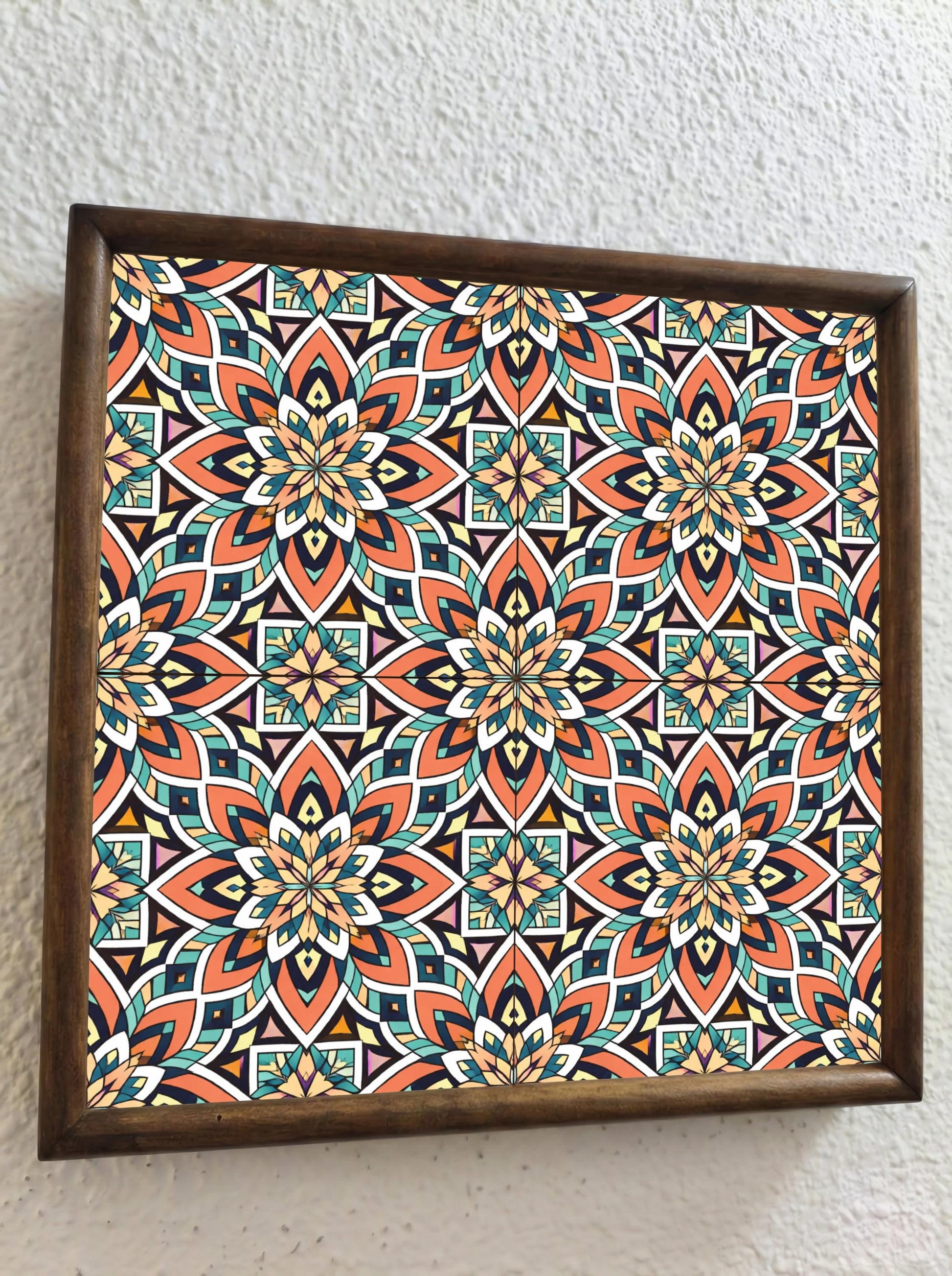 Ceramic Tile Mosaic Mediterranean Geometric — Geometric Pattern