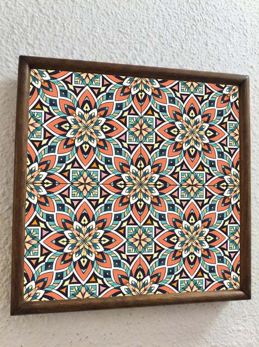 Azulejo Mosaico mediterráneo geométrico