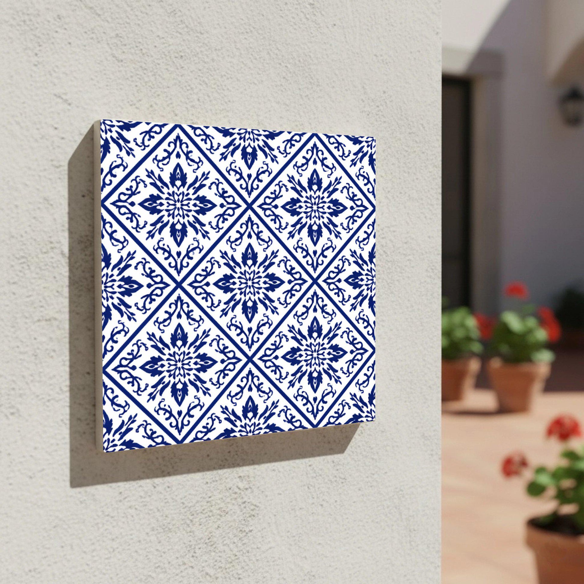 Azulejo Algarve azul azulejo