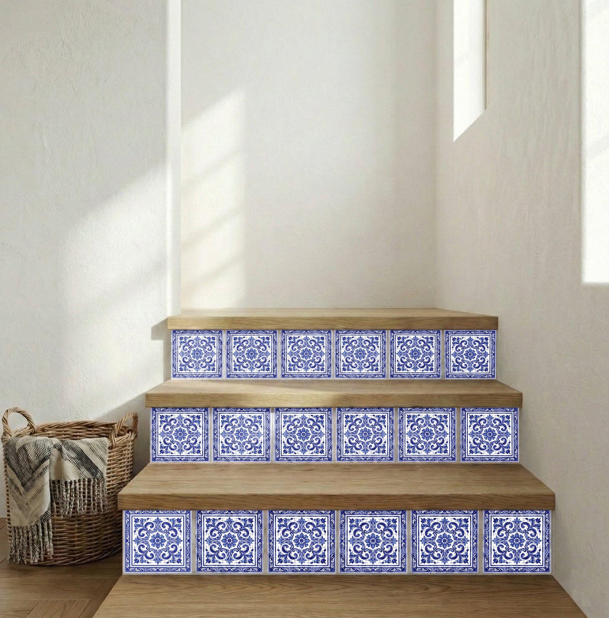Ceramic Tile Málaga Blue — Andalusian Spanish Style