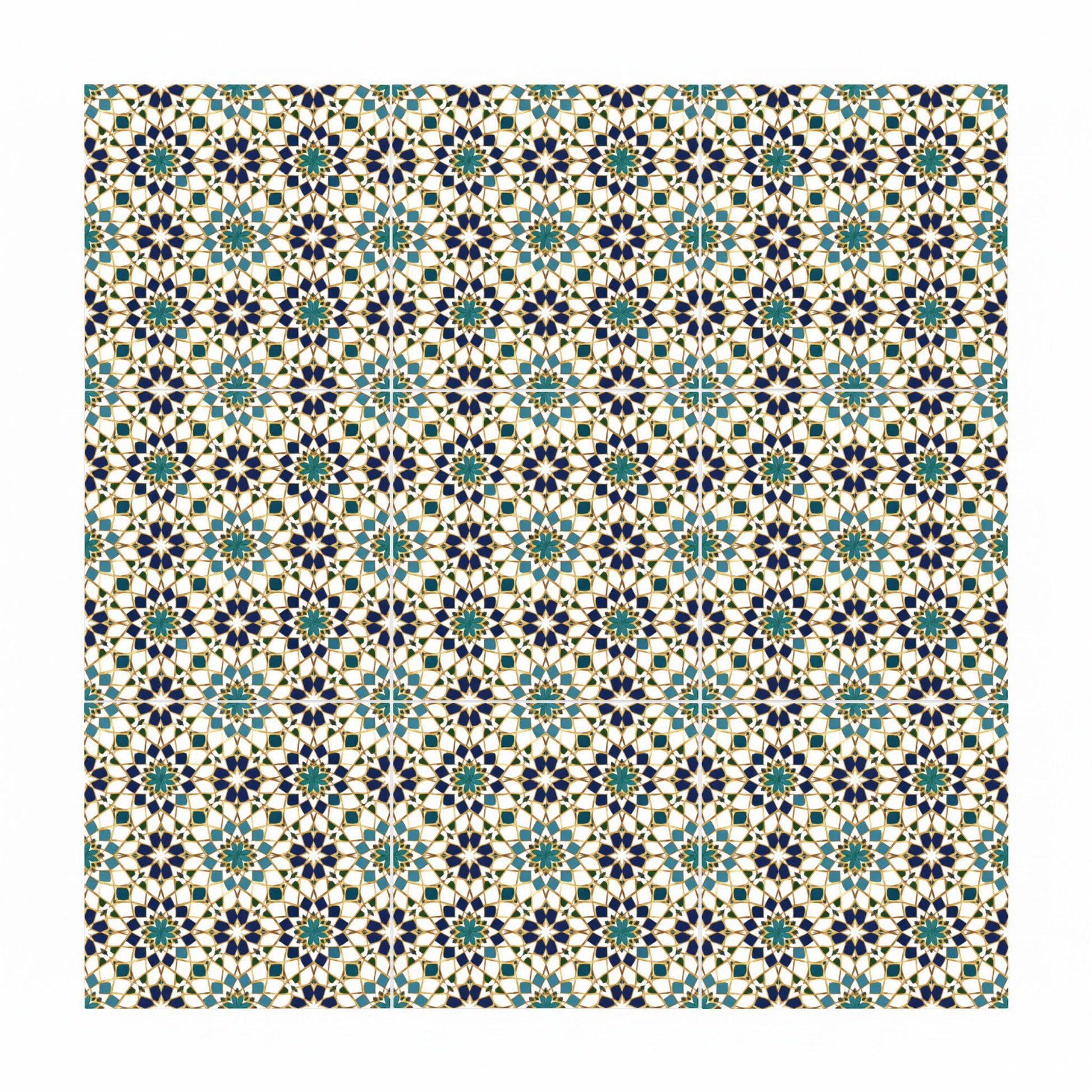Azulejo Napoli Geometrico — Geometria dalle Linee Precise