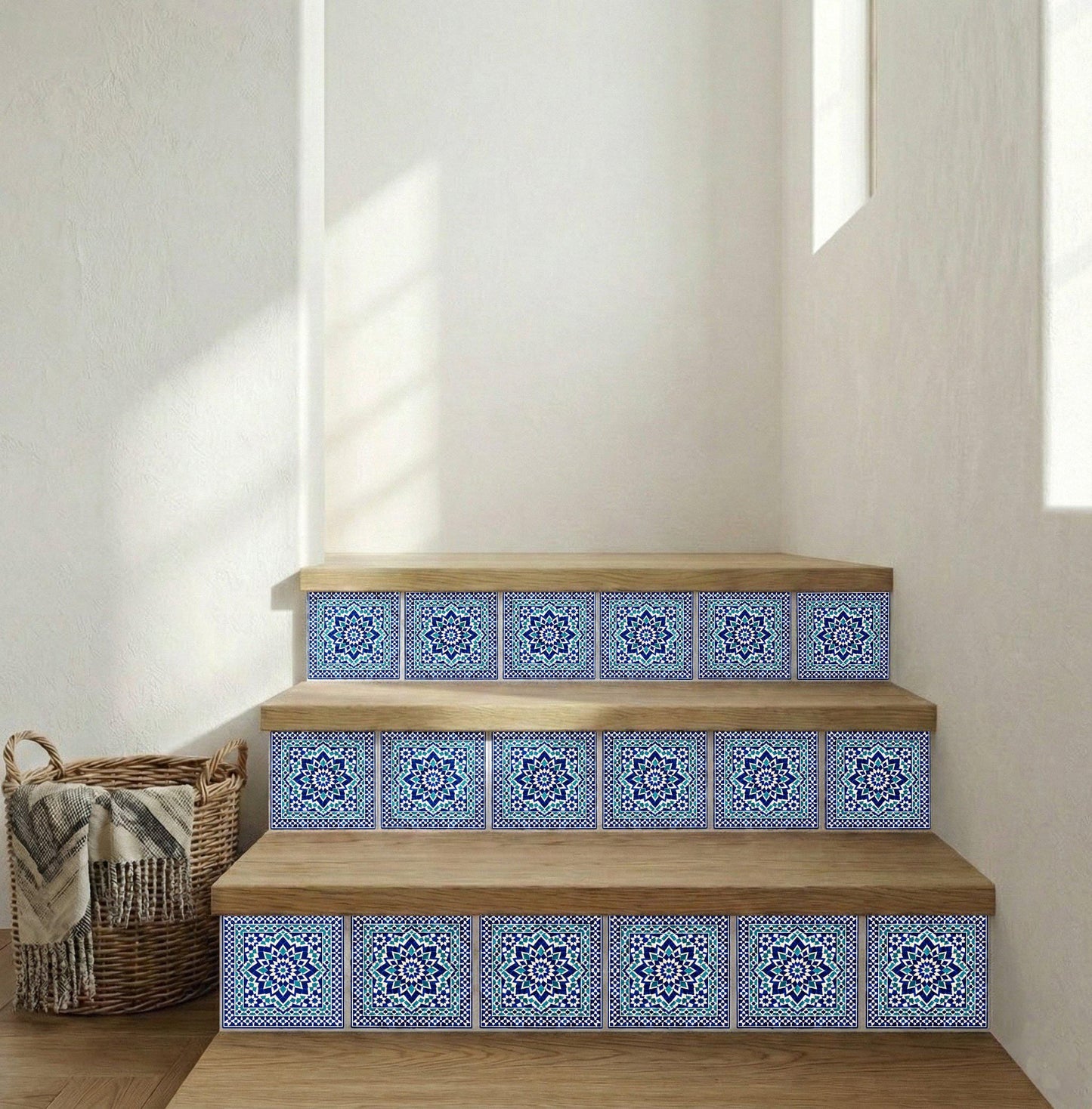 Azulejo-Fliese Córdoba Andalusisch Stern — Spanisches Erbe-Design