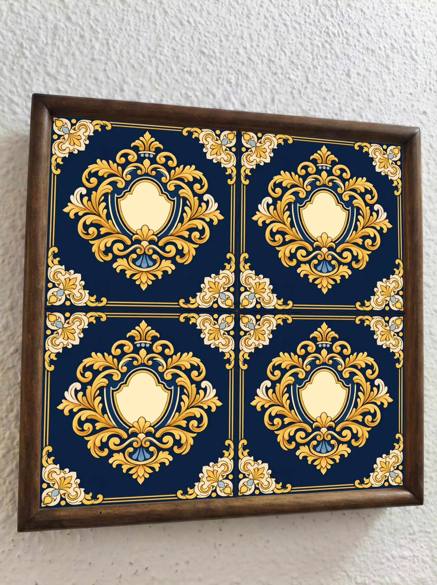 Ceramic Tile Lyon Heraldic — Contemporary Geometric Décor