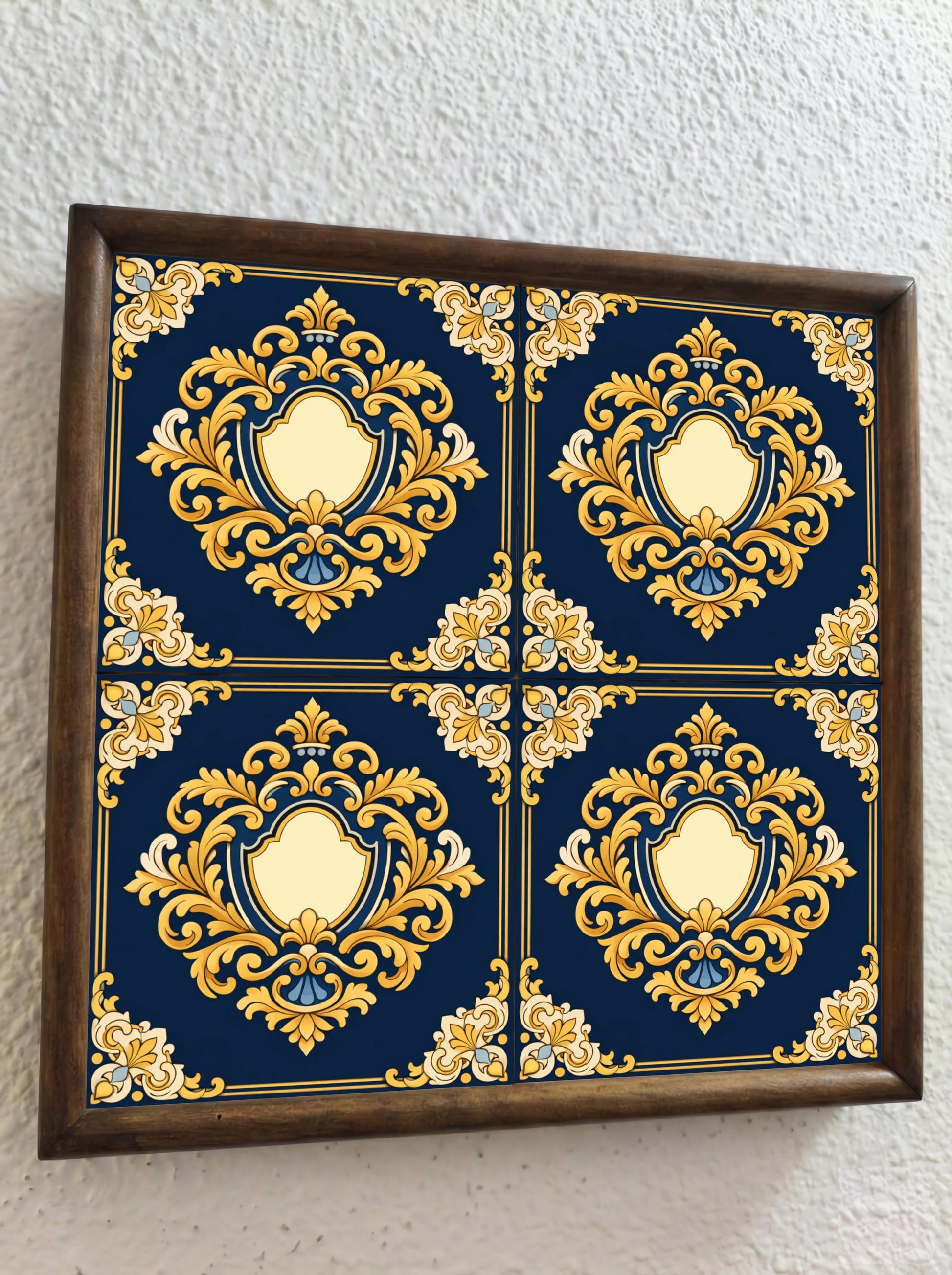 Ceramic Tile Lyon Heraldic — Contemporary Geometric Décor