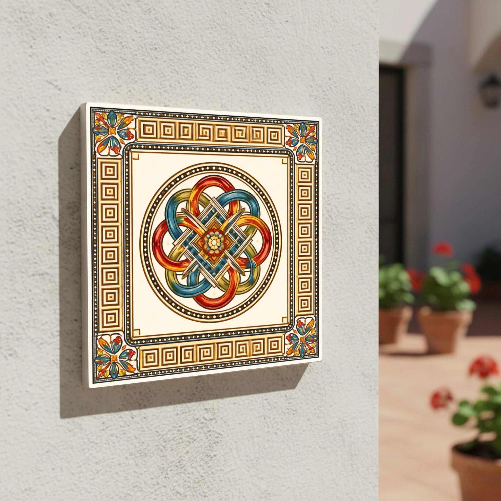 Carreau Byzantine Revival · Design Géométrique Moderne