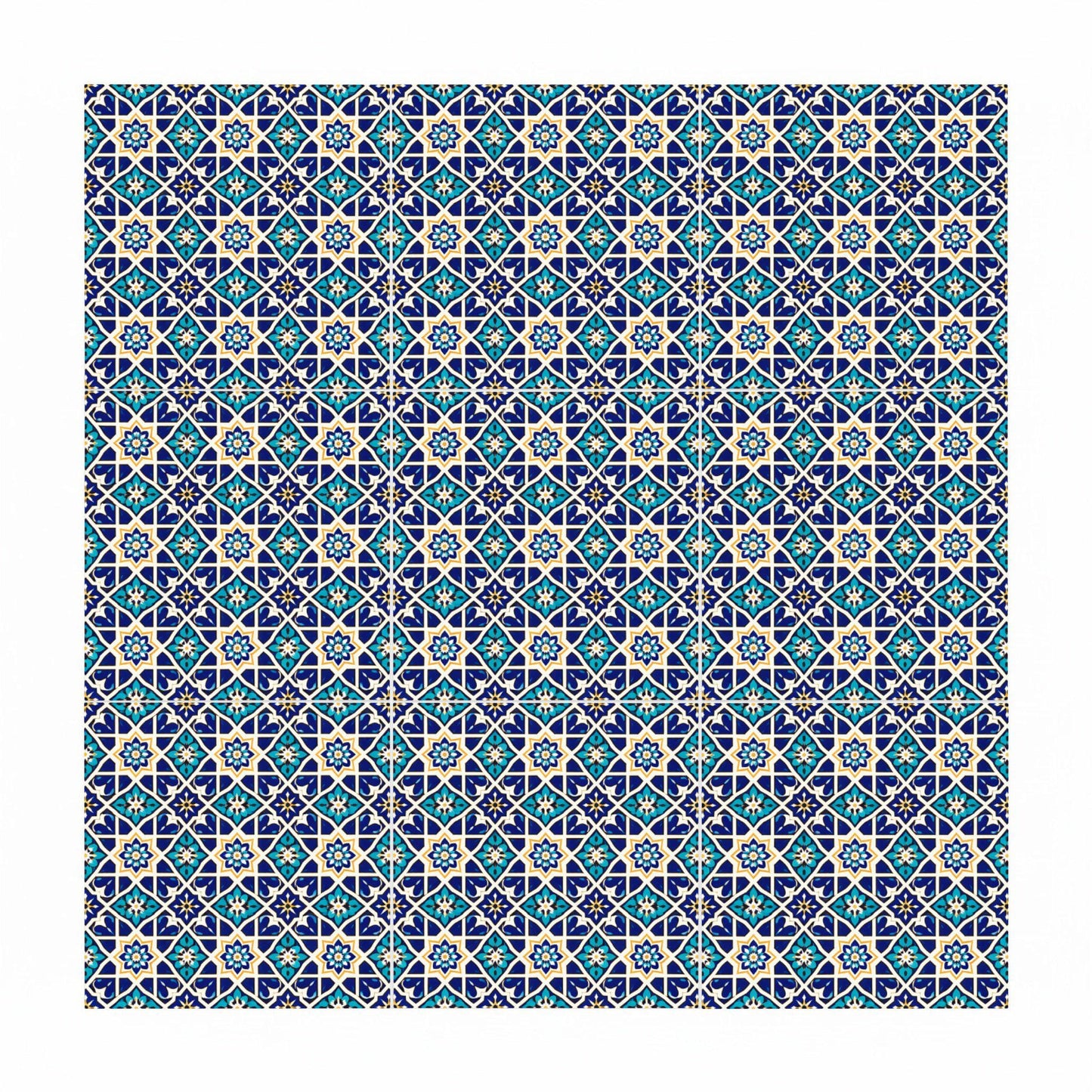 Fez Étoile Mosaïque — Carreau Céramique Géométrie Zellige Marocaine