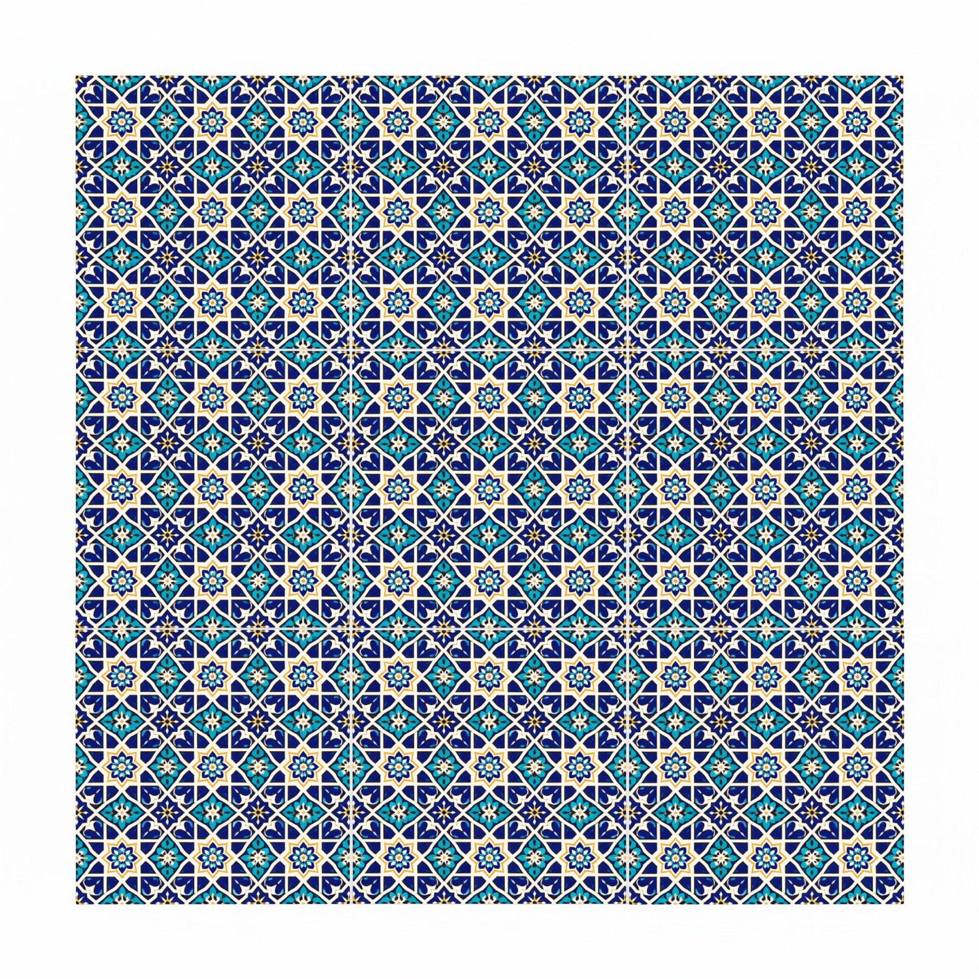 Fez Étoile Mosaïque — Carreau Céramique Géométrie Zellige Marocaine