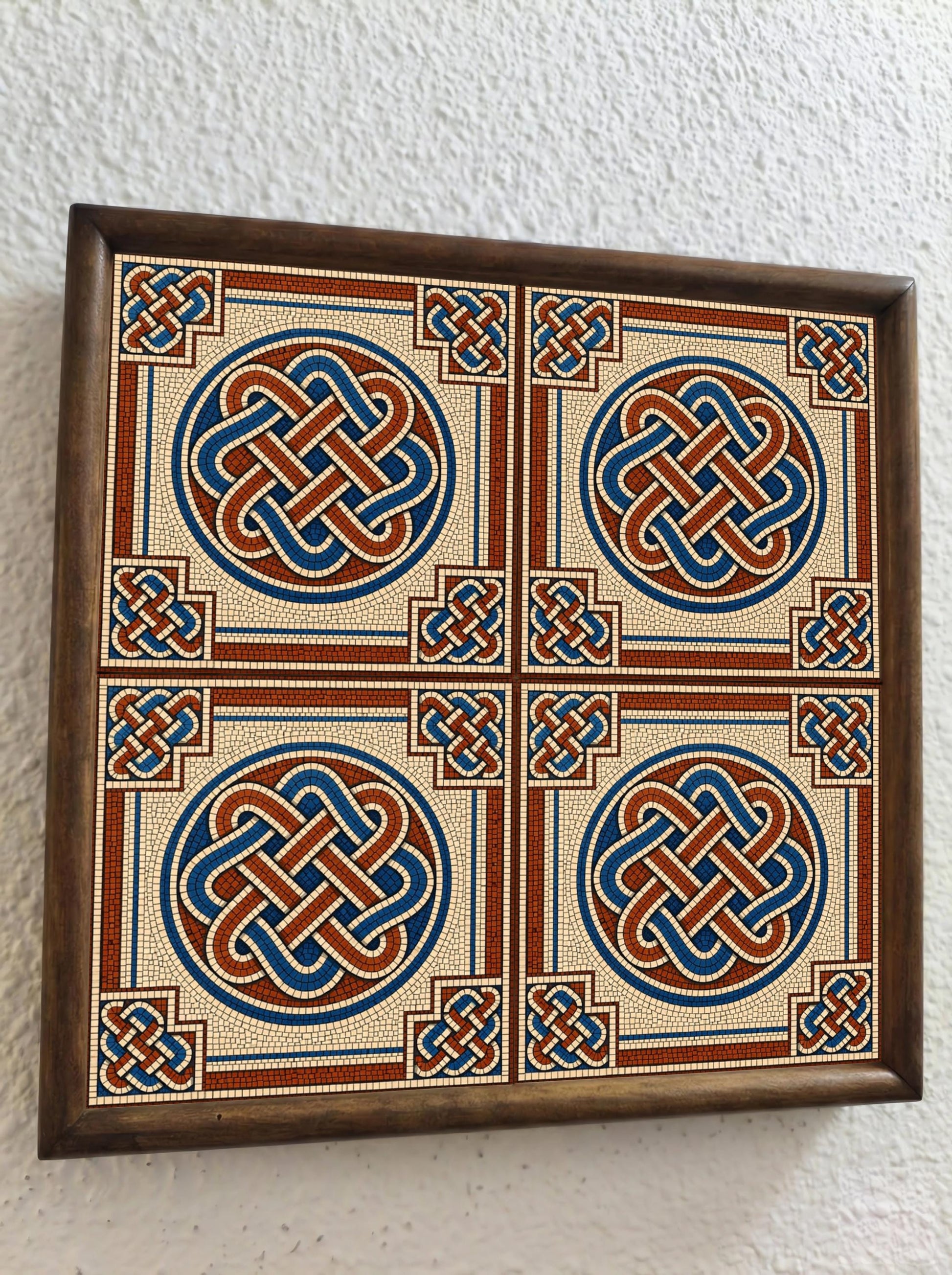 Dublin Celtic Knot — Precision-Line Geometry Decorative Tile