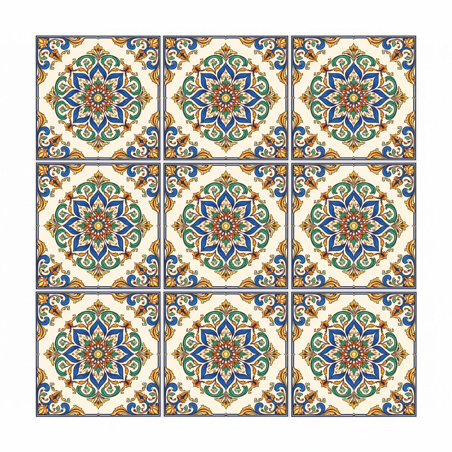 Azulejo Naples barroco