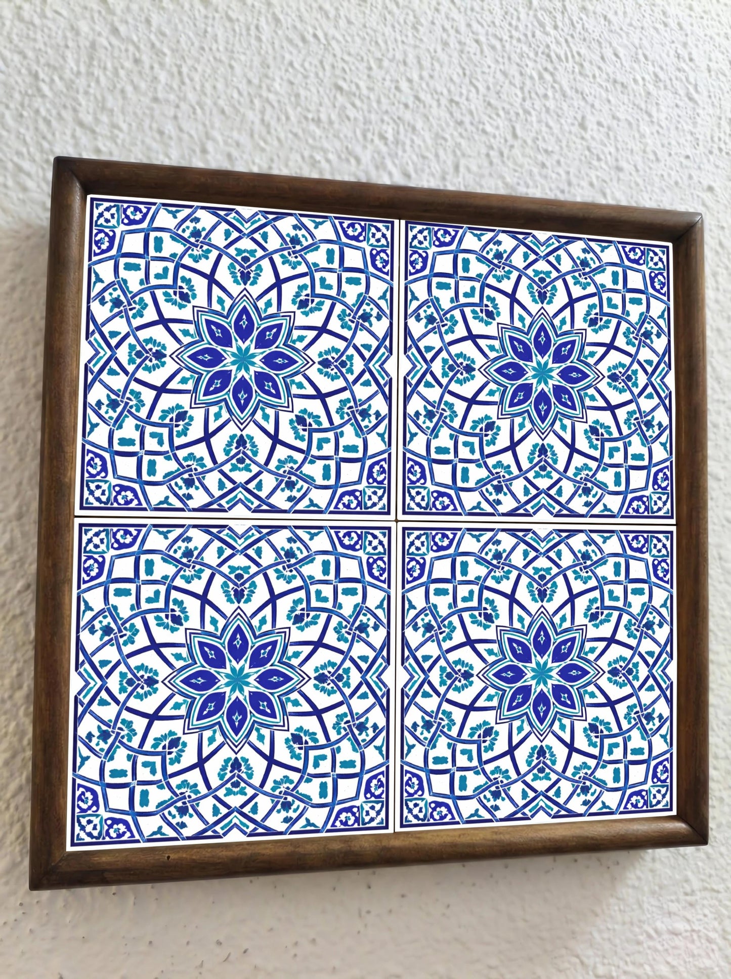 Zagreb Geometric Medallion — Precision-Line Geometry Ceramic Tile