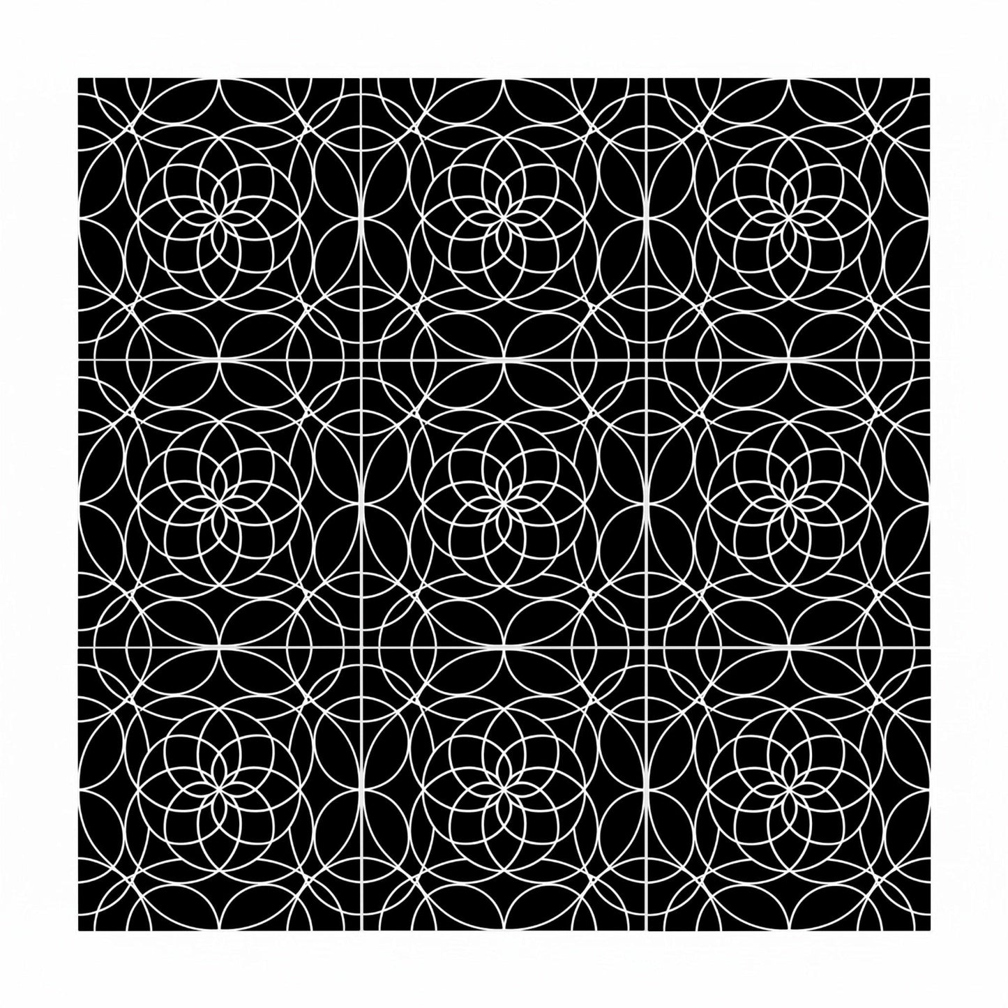 Ceramic Tile Berlin Inspired Geometry — Geometric Pattern