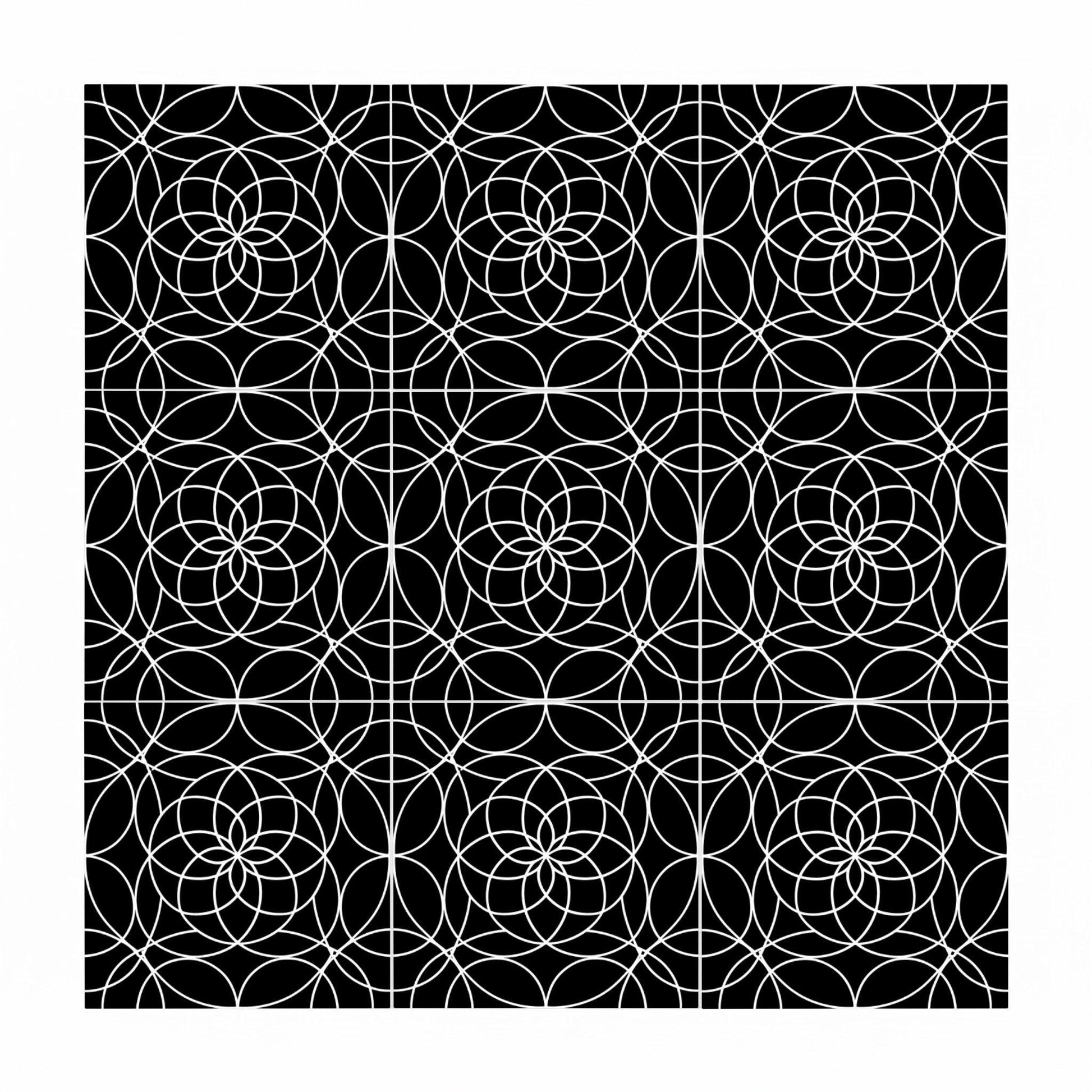 Ceramic Tile Berlin Inspired Geometry — Geometric Pattern