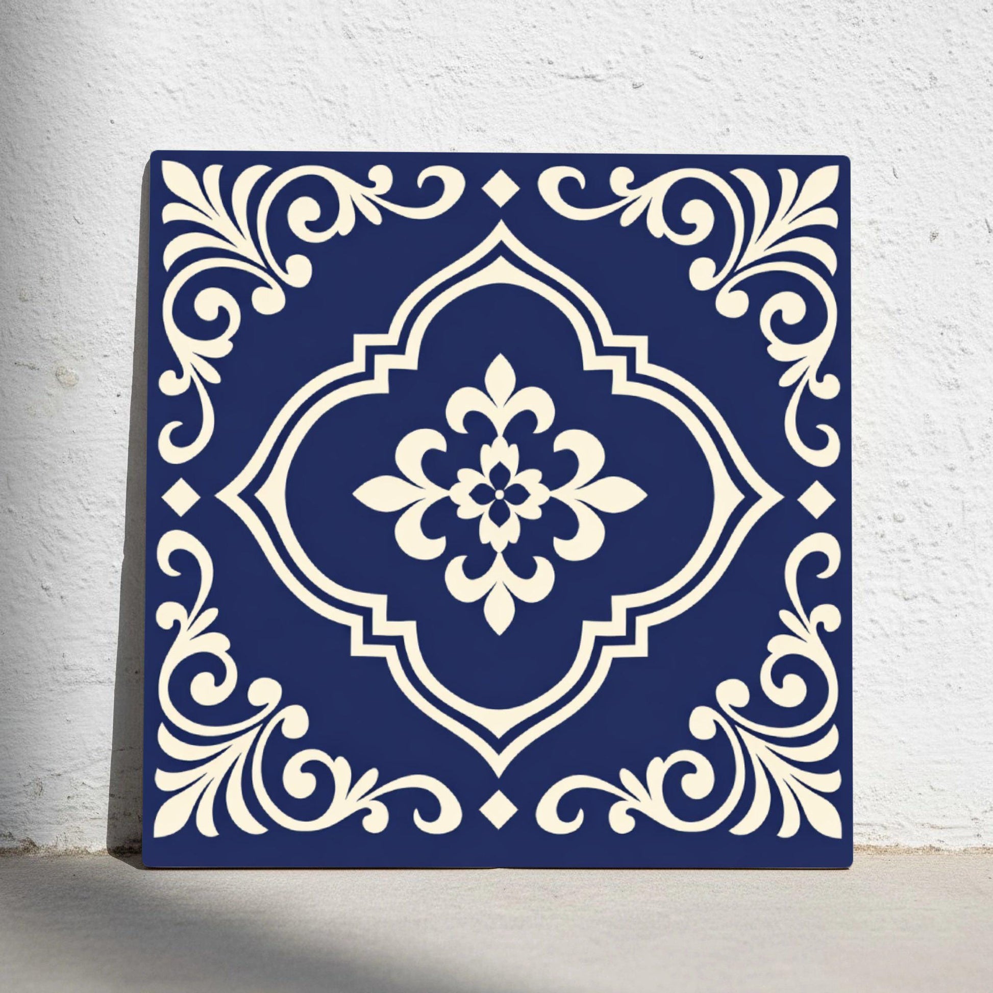 Royal Blue Ornamental — Southern-European Charm Decorative Tile