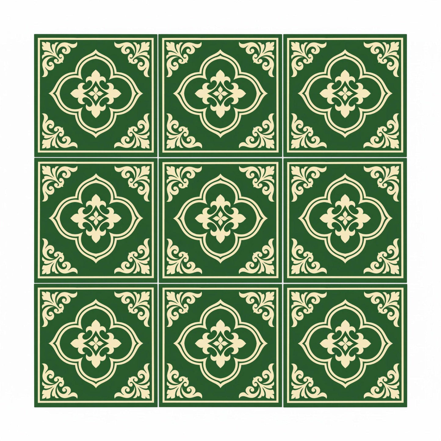 Azulejo Emerald ornamental