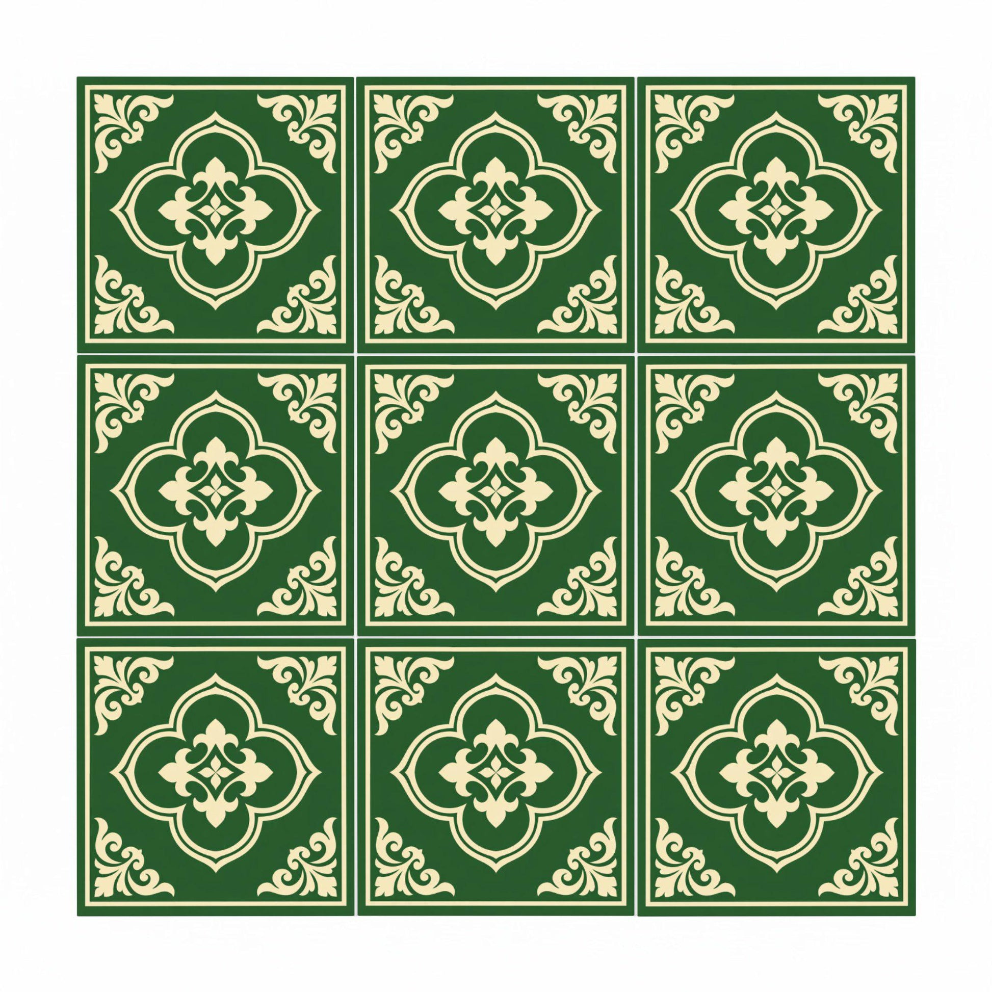 Azulejo Emerald ornamental