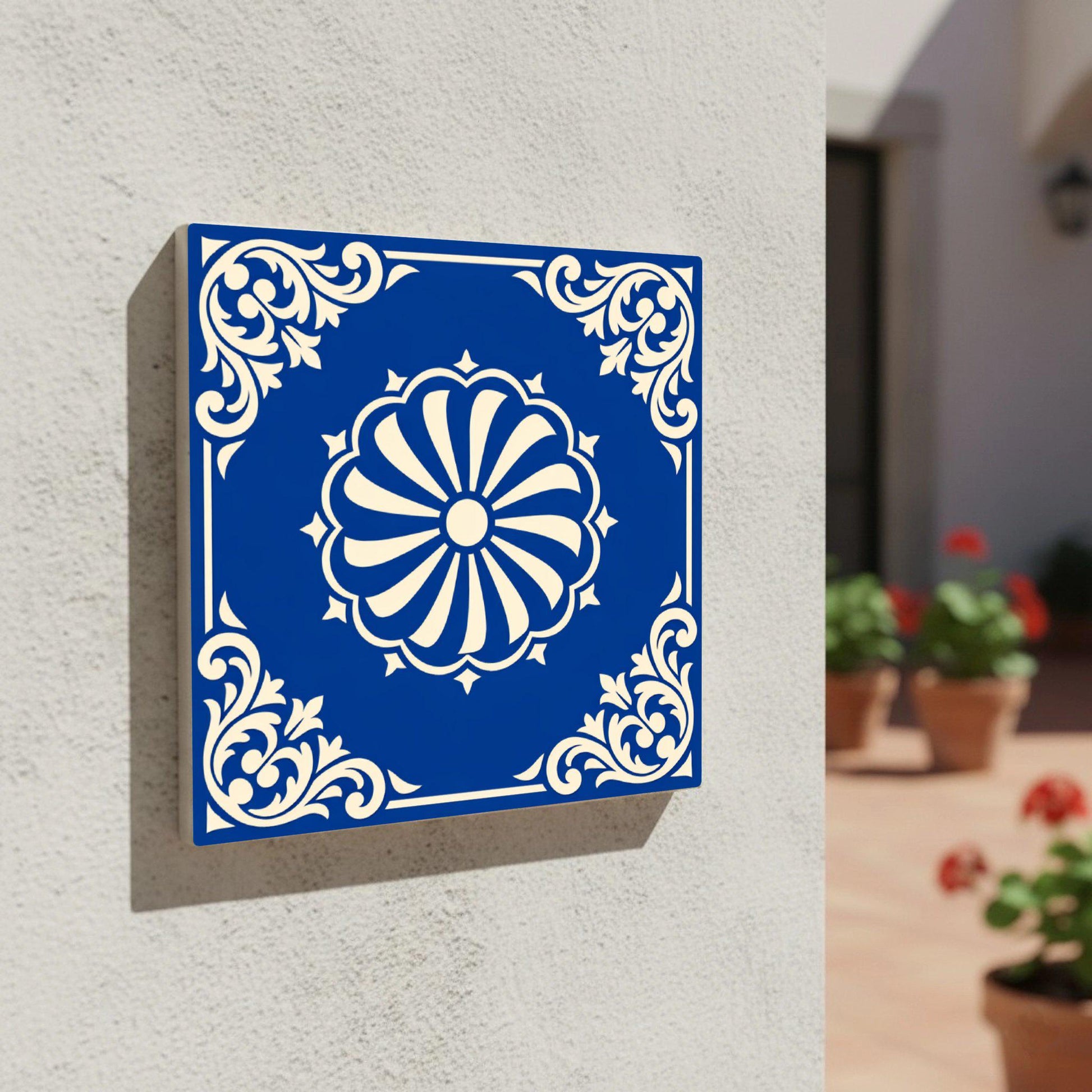 Cádiz Atlantico Blu · Mattonella — Stile Andaluso