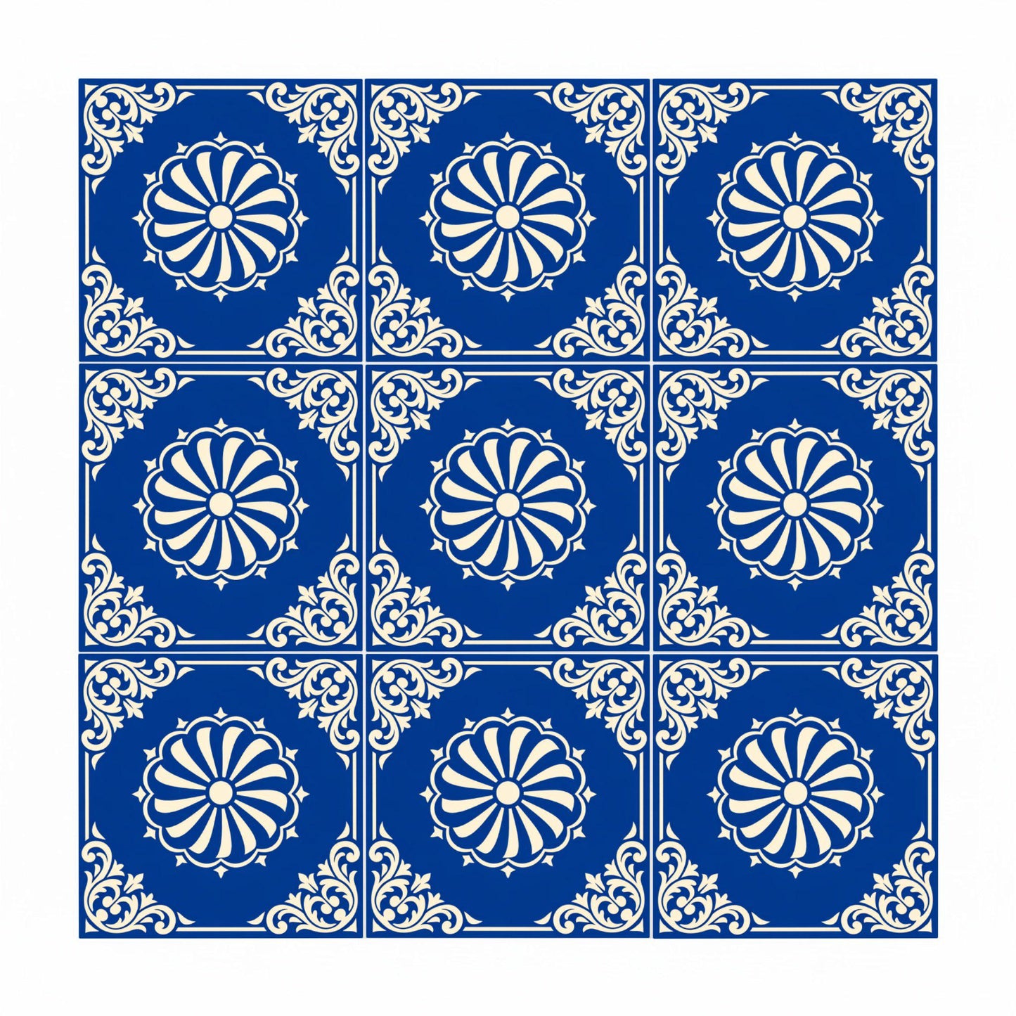 Cádiz Atlantico Blu · Mattonella — Stile Andaluso