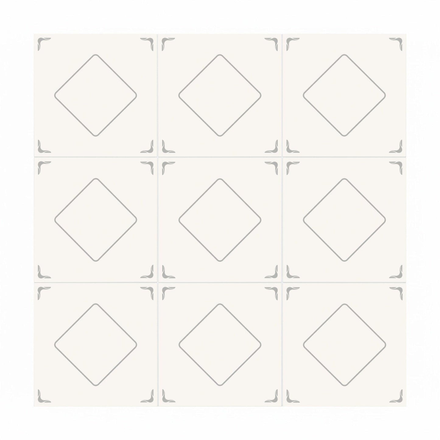 Fliese Cadaqués Minimalistisch · Klassisches Keramik-Ornament