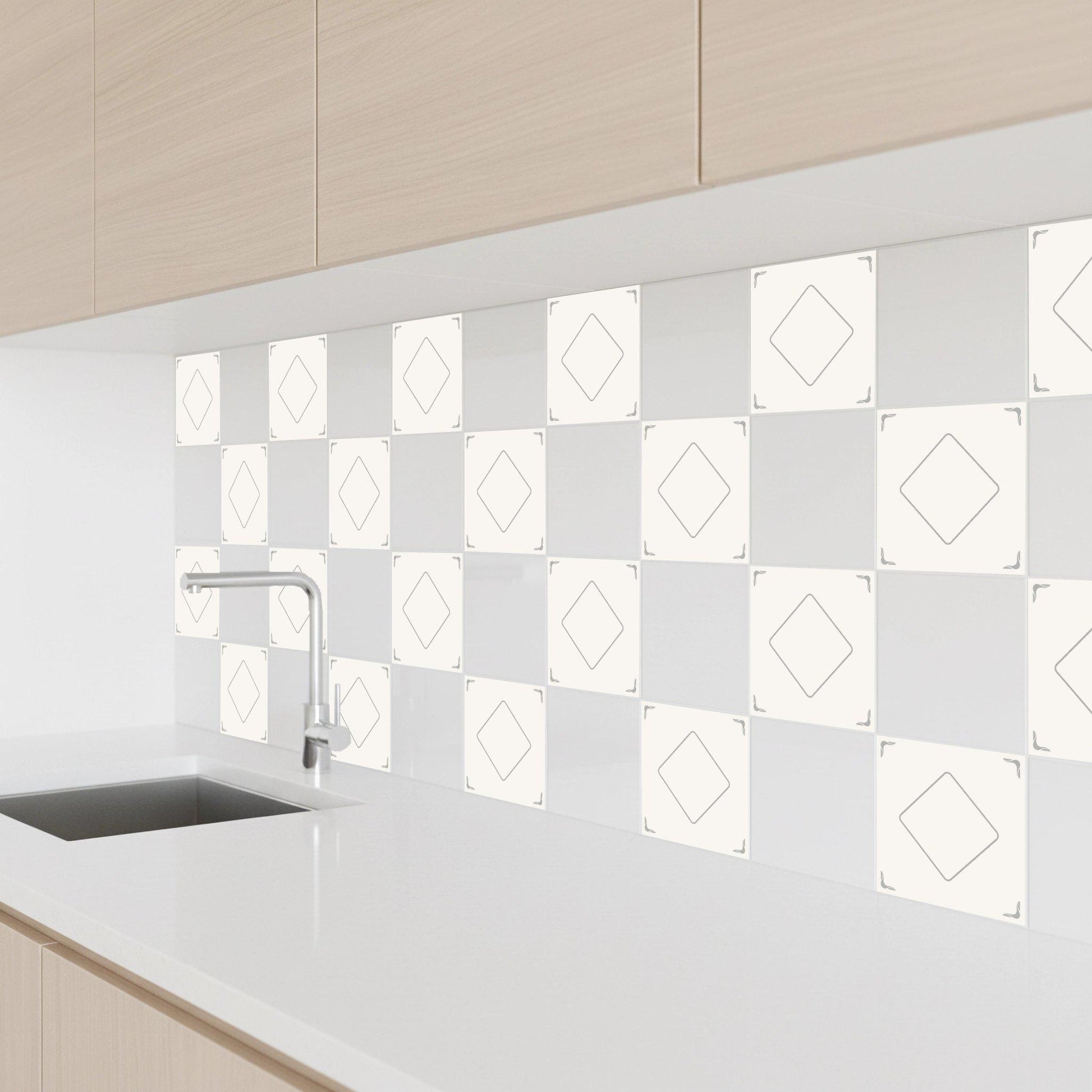 Fliese Cadaqués Minimalistisch · Klassisches Keramik-Ornament