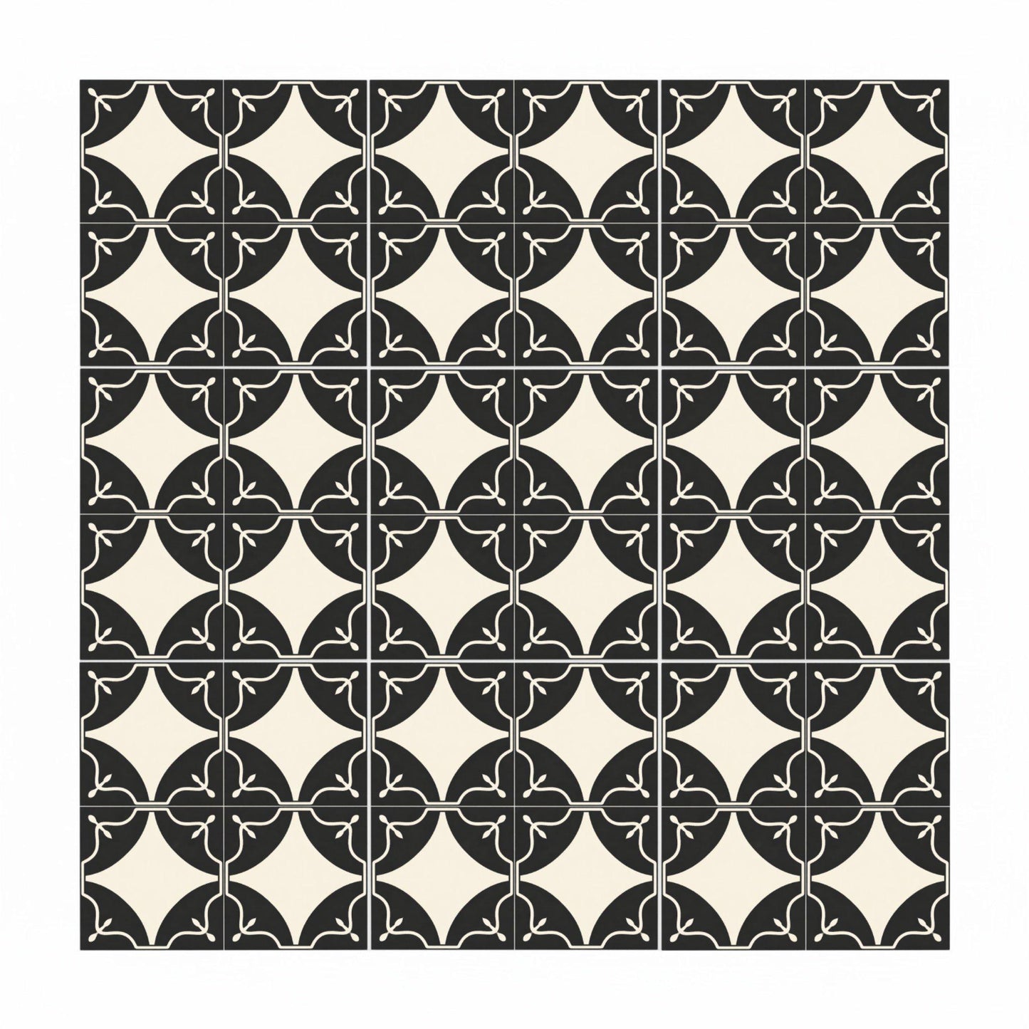 Azulejo Lyon Noir
