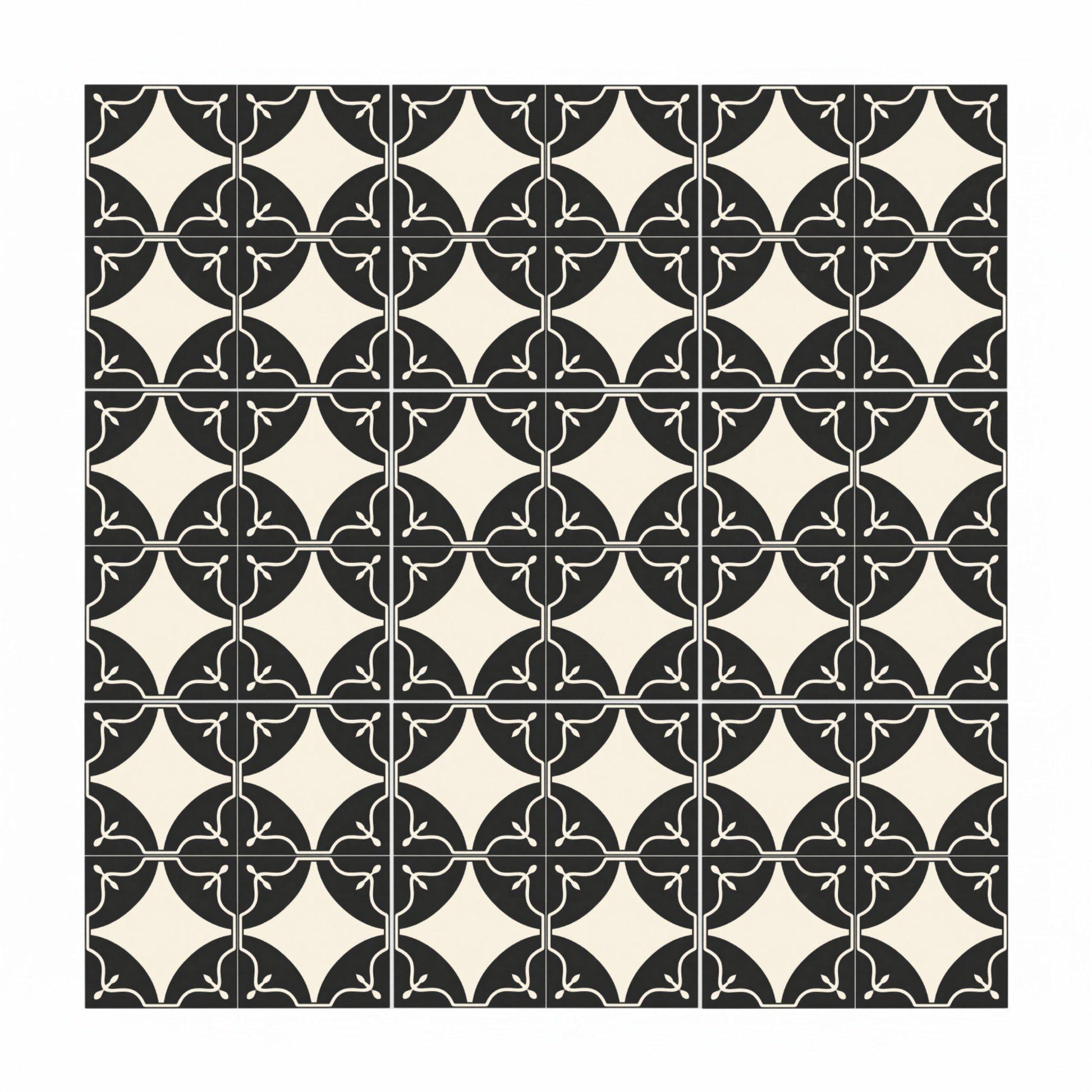 Azulejo Lyon Noir